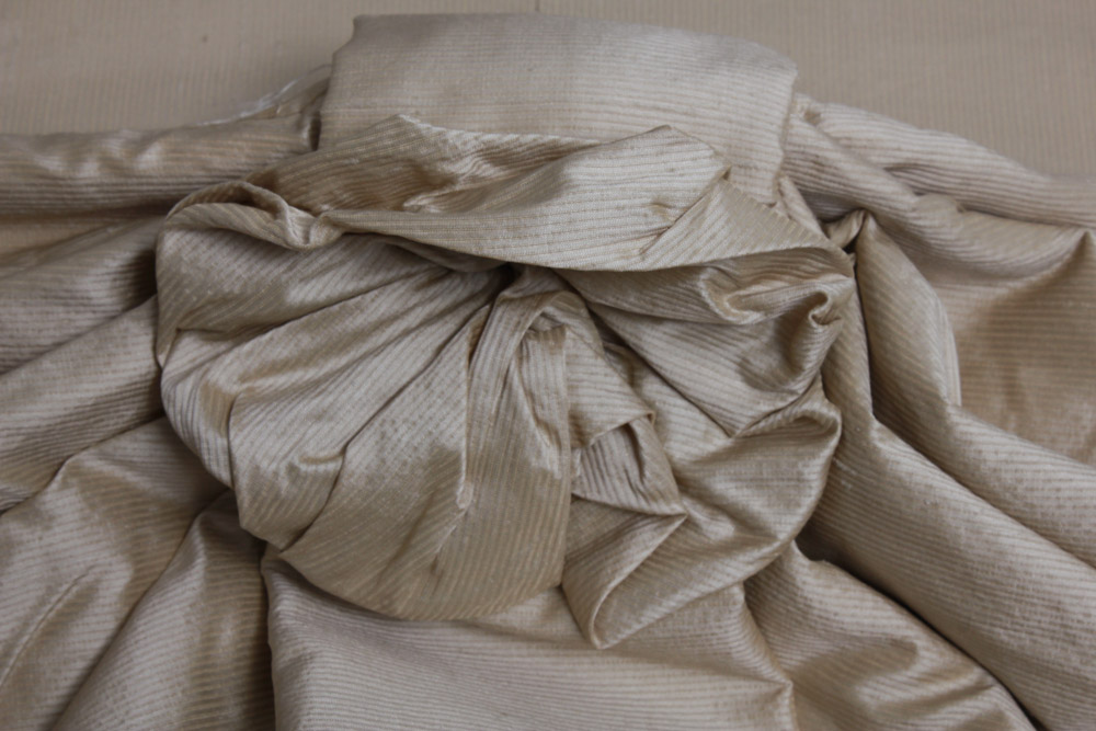 Light Brown Linen Valance