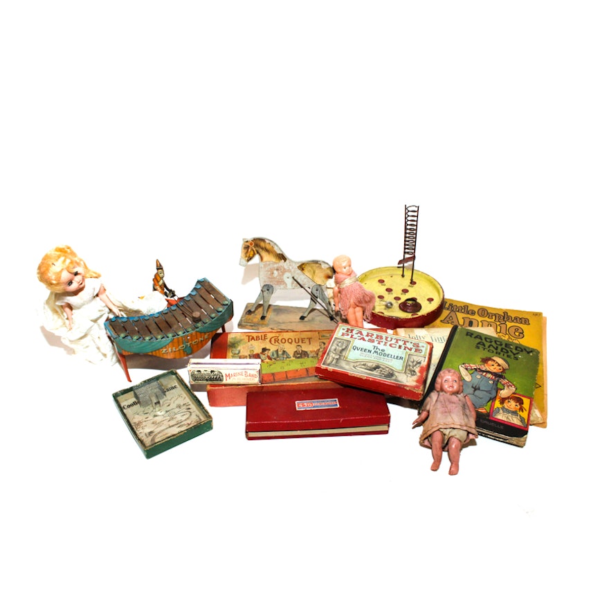 Eclectic Collection of Vintage and Antique Toys