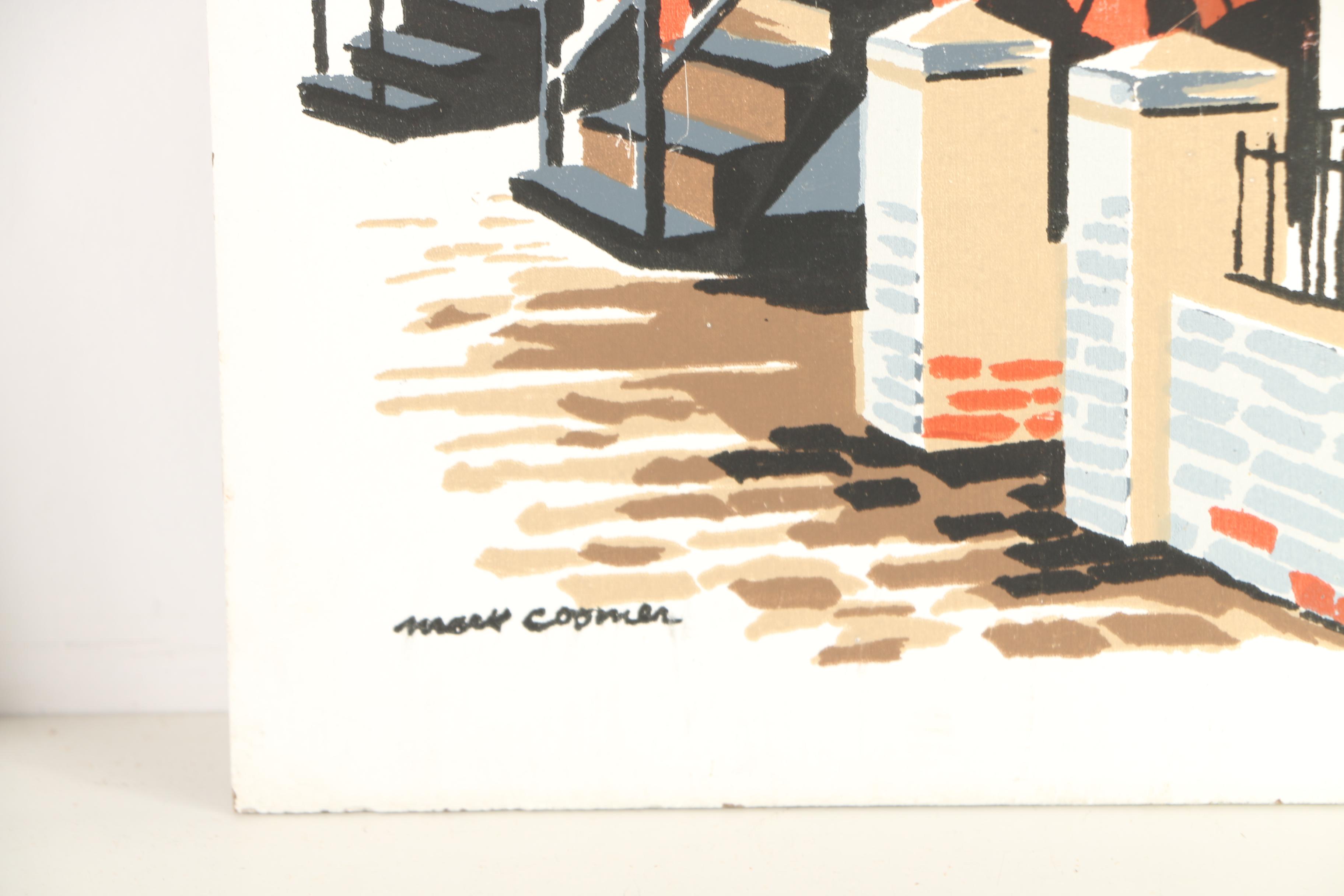Mark Coomer Serigraph Prints Featuring Modern Architecture