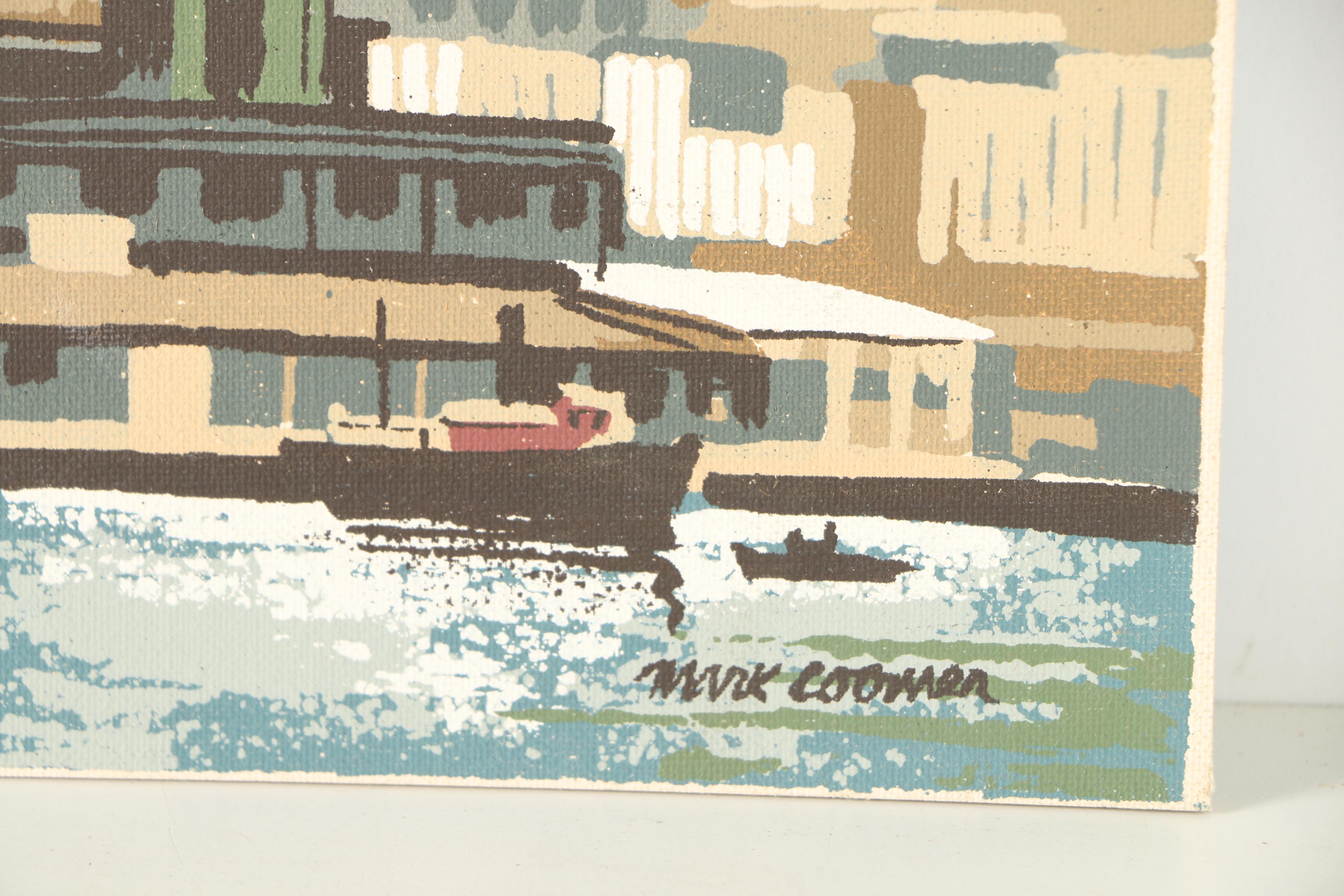 Mark Coomer Serigraph Prints Featuring Modern Architecture