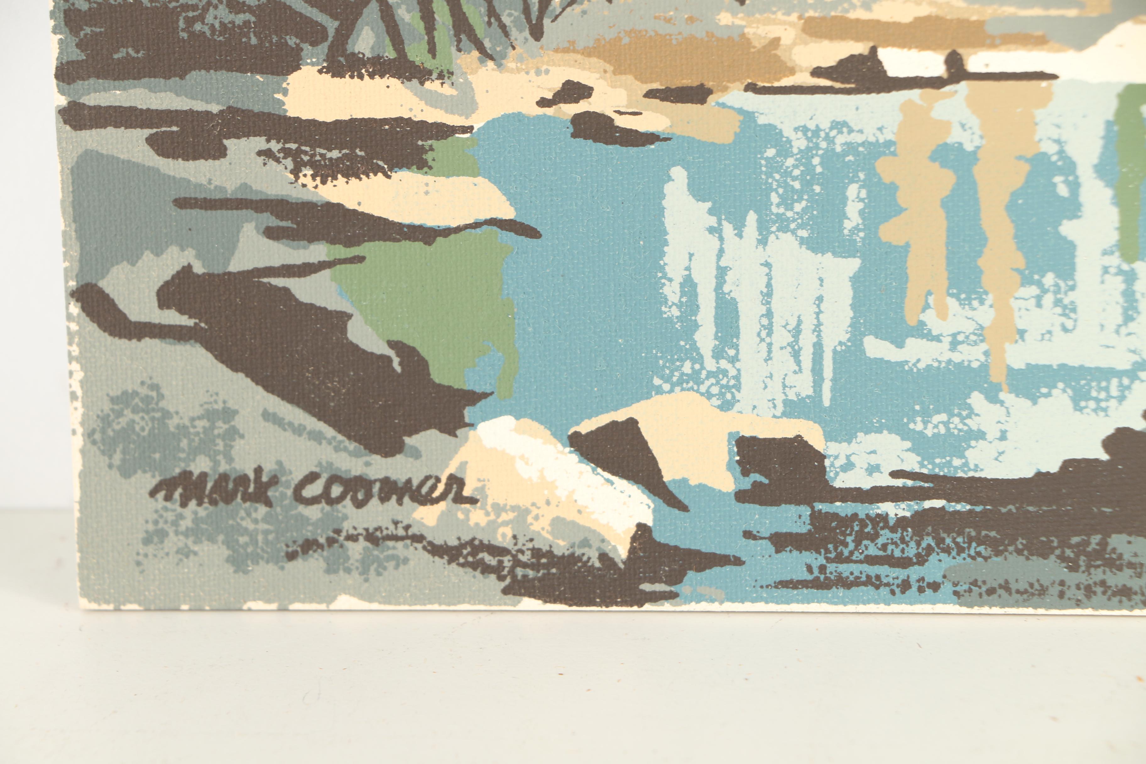 Mark Coomer Serigraph Prints Featuring Modern Architecture