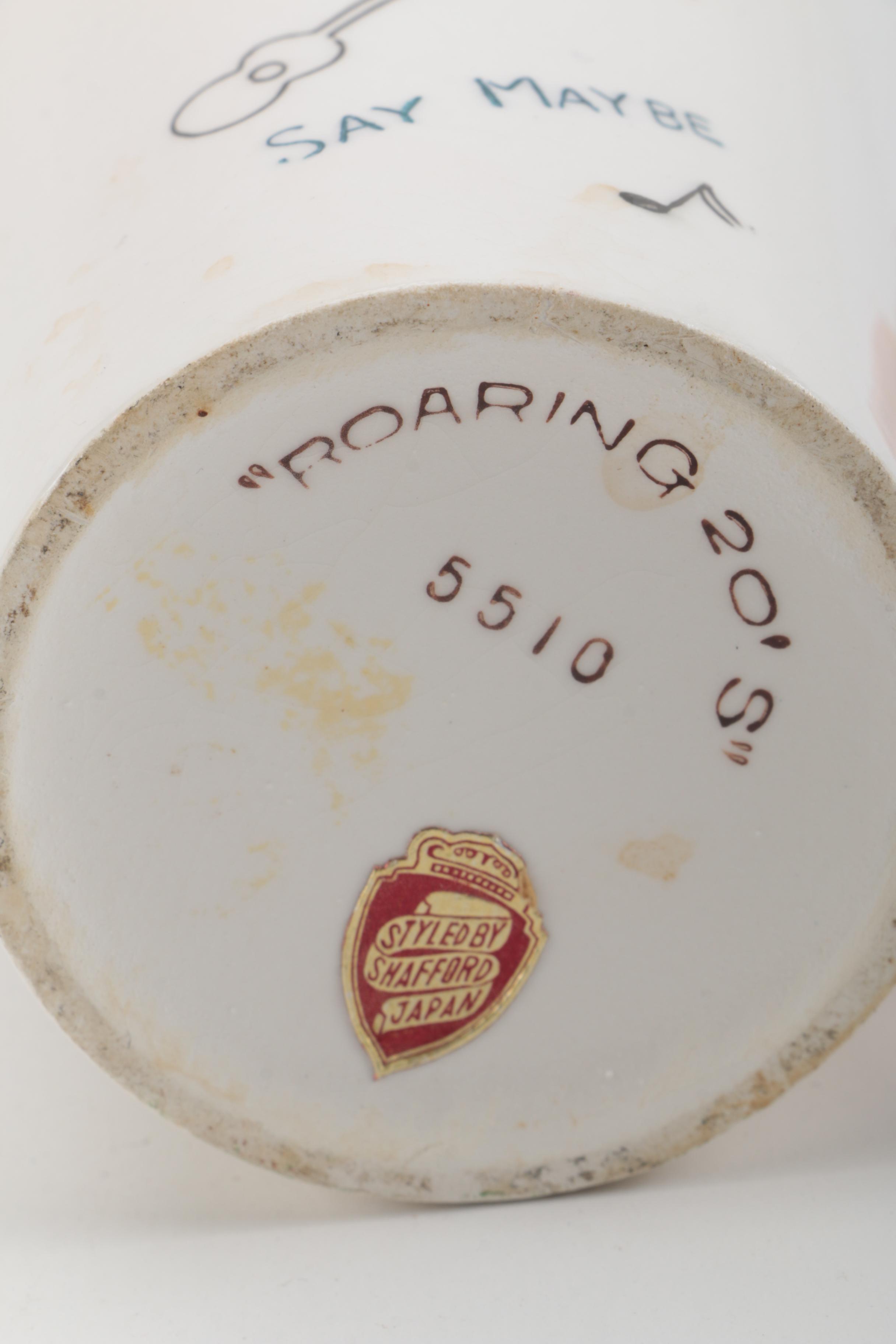 Shafford Japan "Roaring 20's" Coffee Mugs