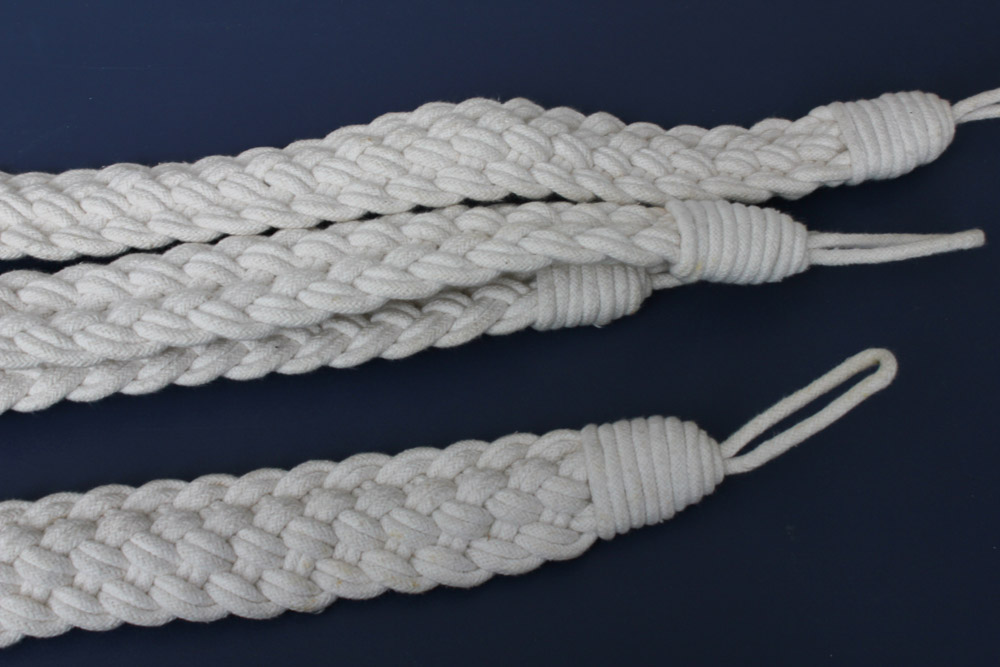 Custom Made Drapery Panels with Tiebacks