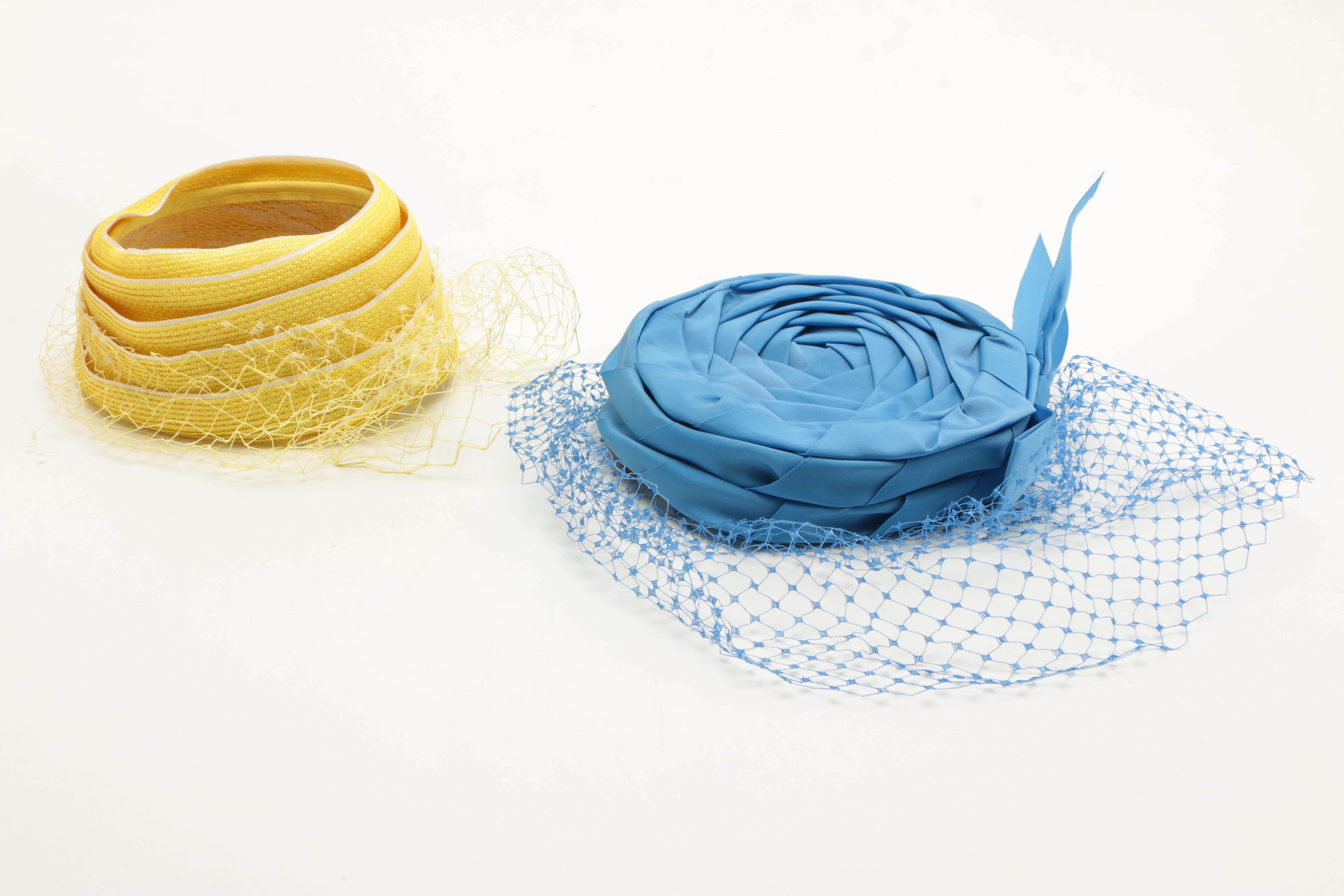 Vintage Hats and Headpieces Including Miss Alice