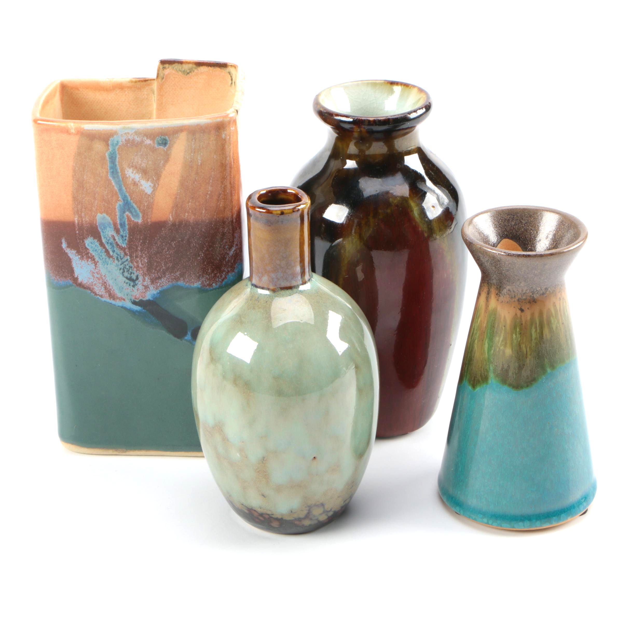 Art Pottery Vases Featuring Ojo Sarco Vase