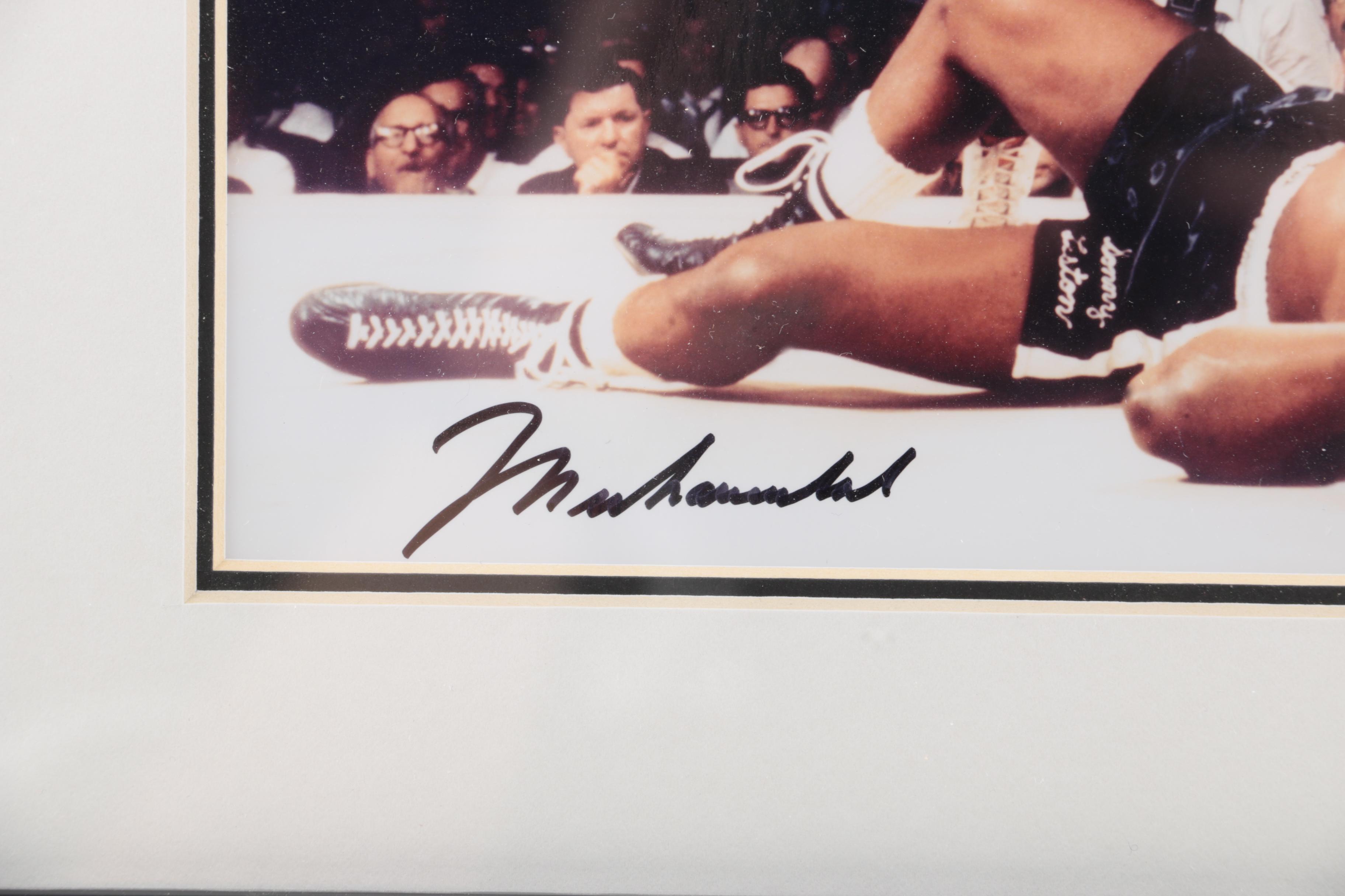 Autographed Muhammad Ali Photograph