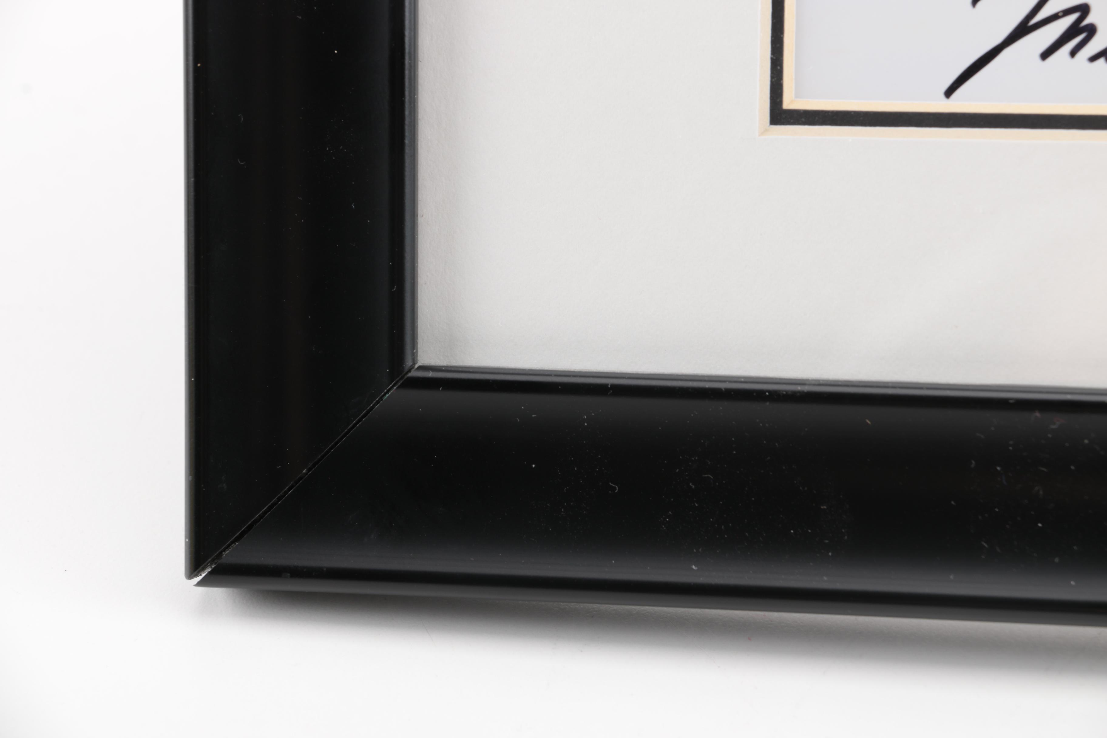 Autographed Muhammad Ali Photograph