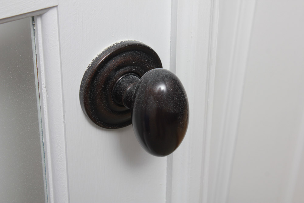 Pair of White Wooden Doors