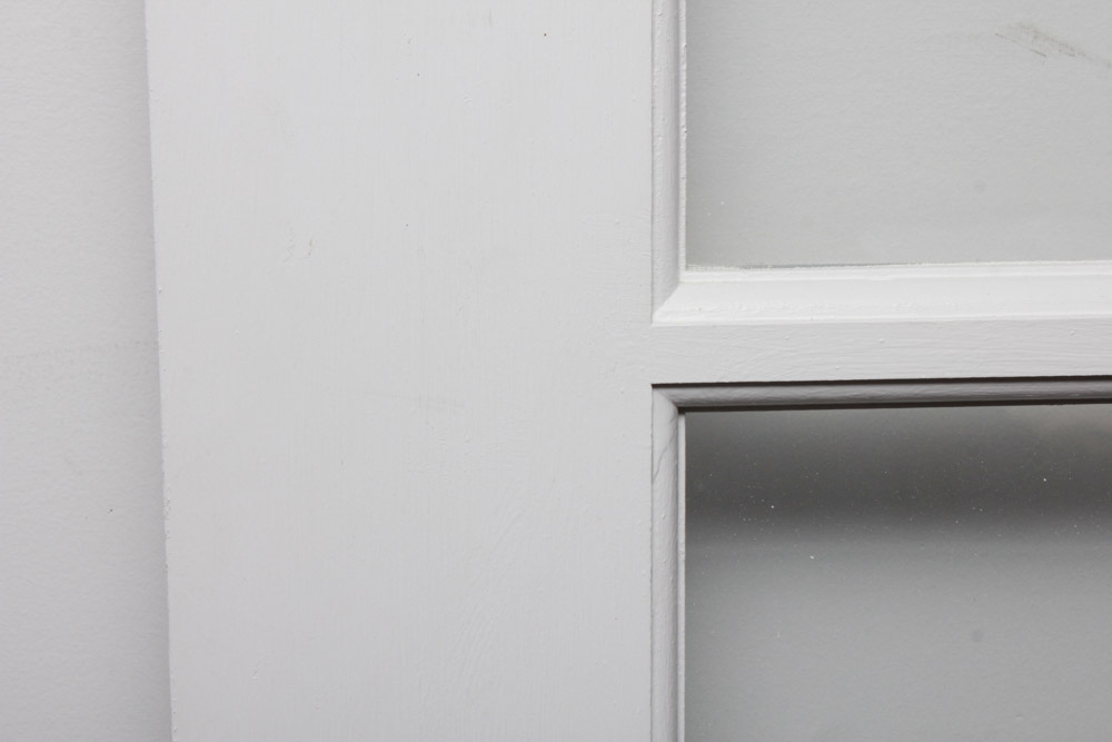 Pair of White Wooden Doors