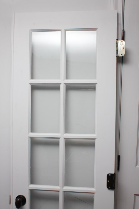 Pair of White Wooden Doors