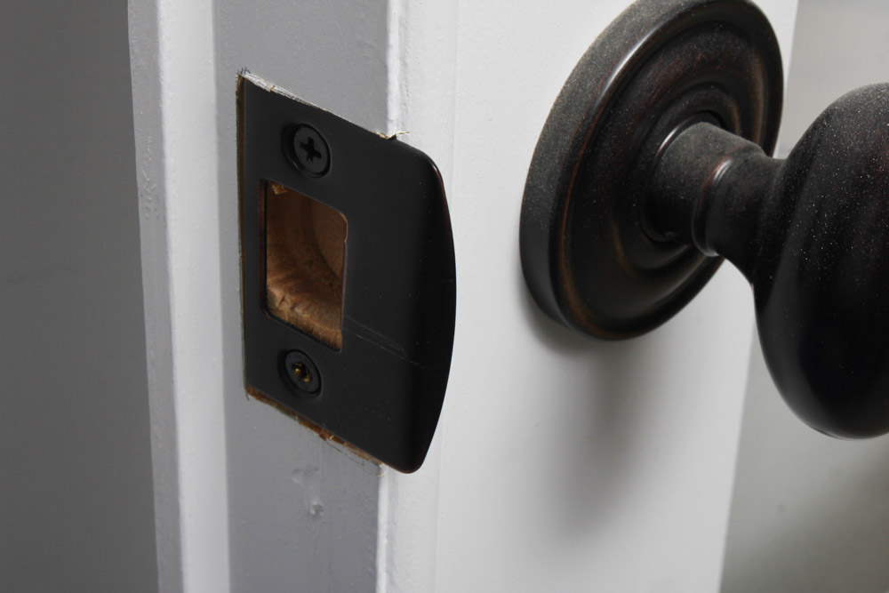 Pair of White Wooden Doors