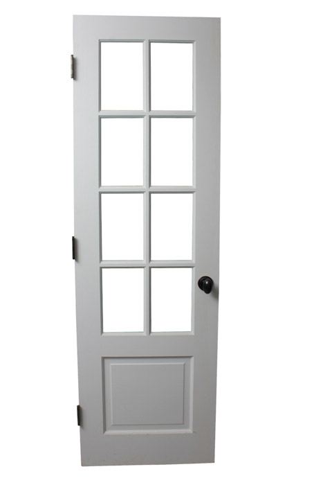 Pair of White Wooden Doors