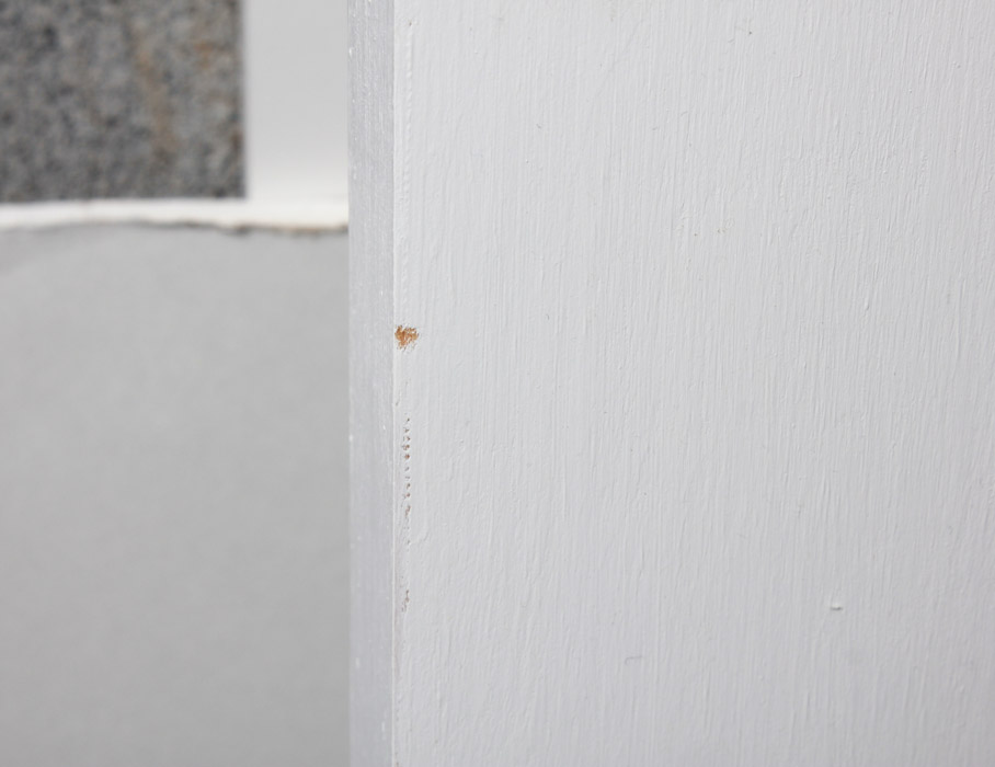 Pair of White Wooden Doors