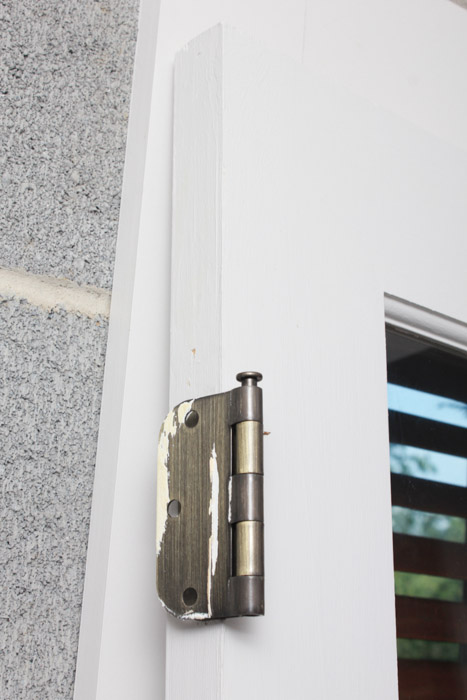 Pair of White Wooden Doors