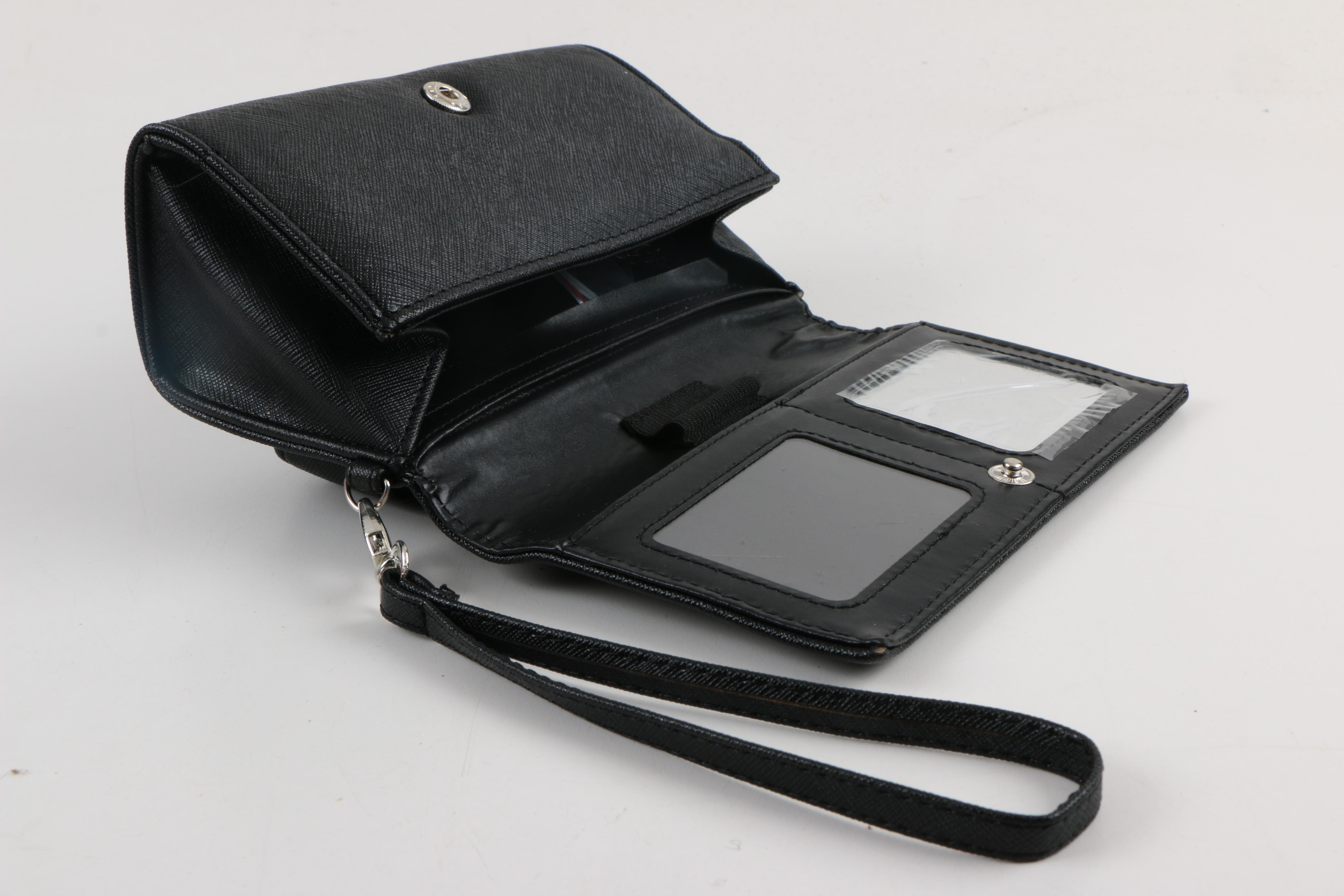 Red and Black Eyepockit Wristlets