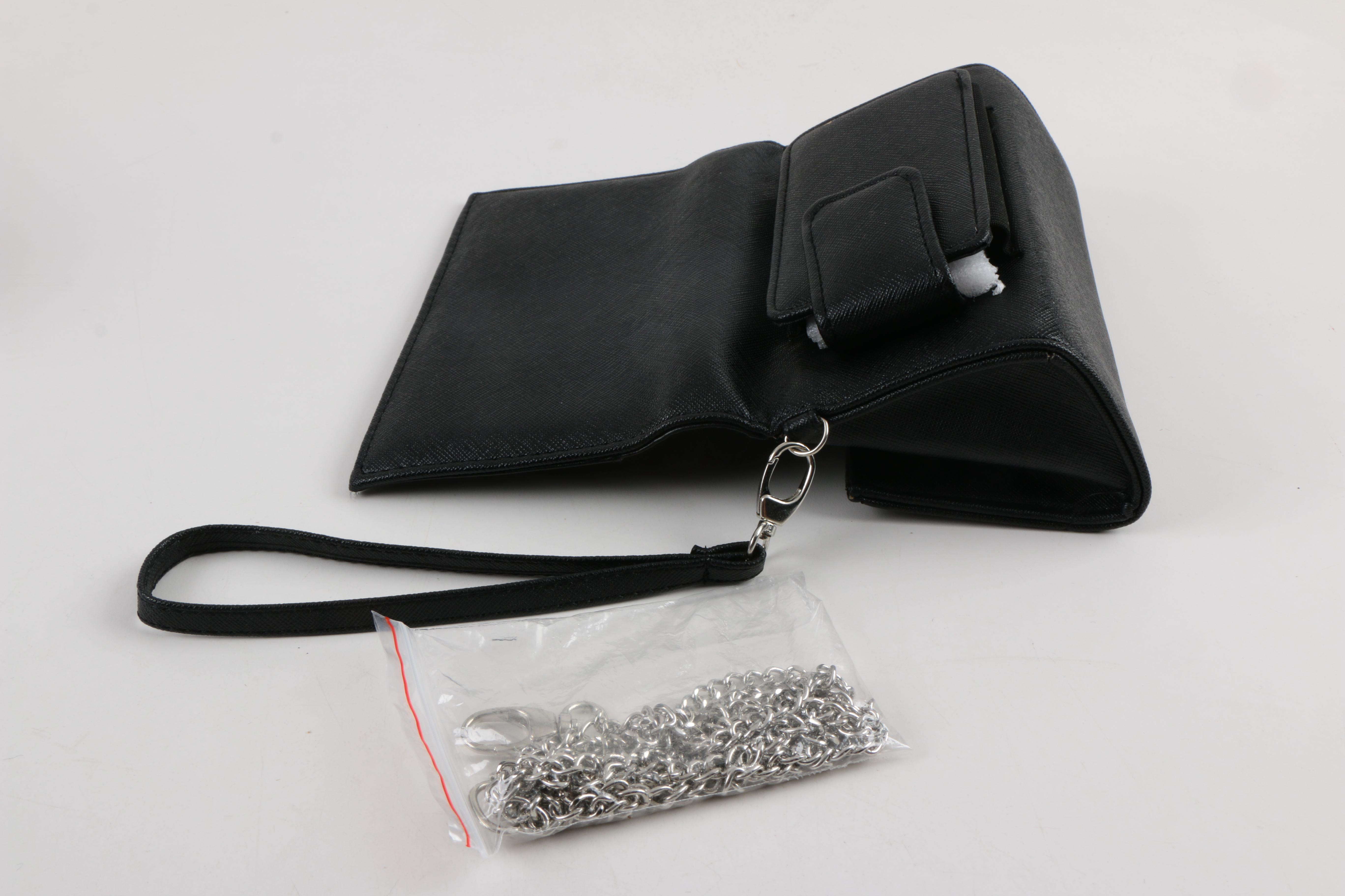 Red and Black Eyepockit Wristlets