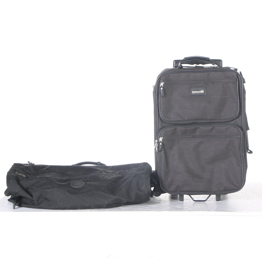 Lucas Carry-On Suitcase and Boyt Garment Bag Luggage