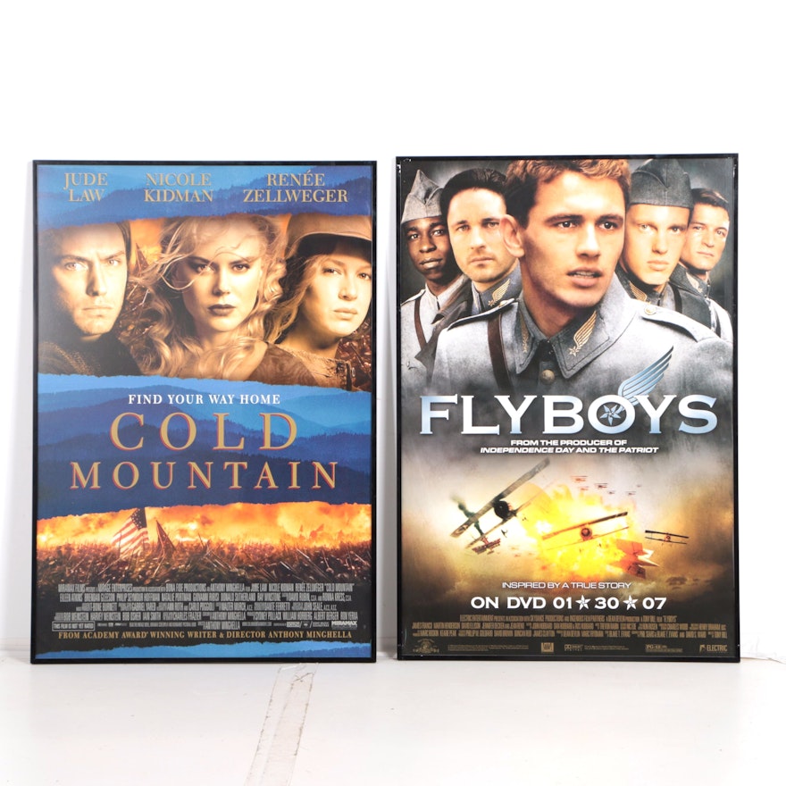 Offset Lithograph Posters "Cold Mountain" and "Flyboys"