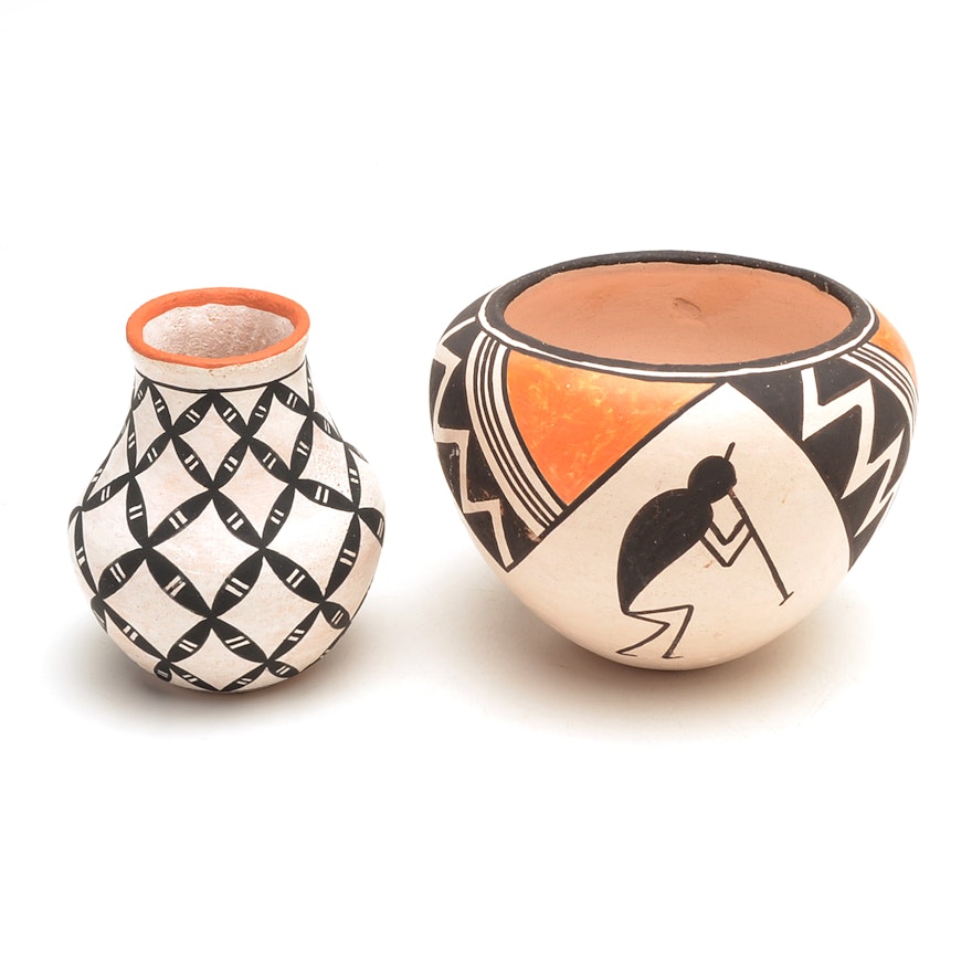 Signed Acoma Pottery