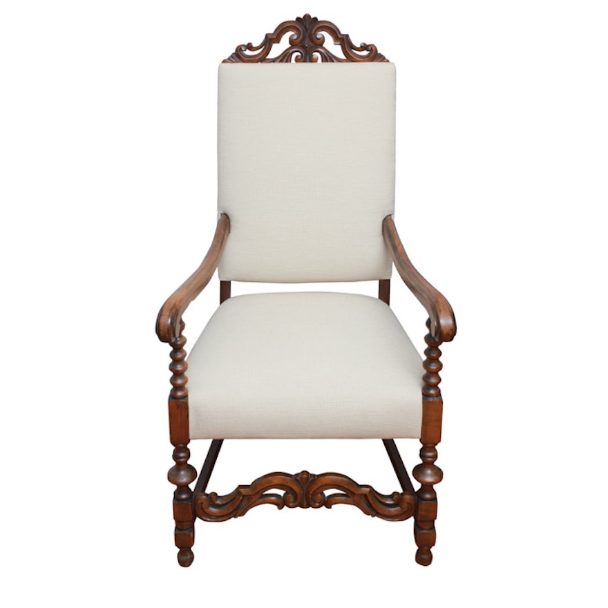 French Provincial Style Armchair