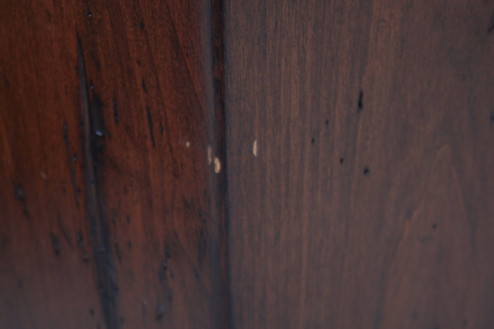 Pentagon Shaped Side Tables