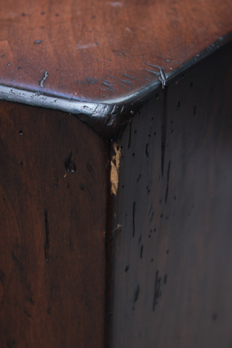 Pentagon Shaped Side Tables