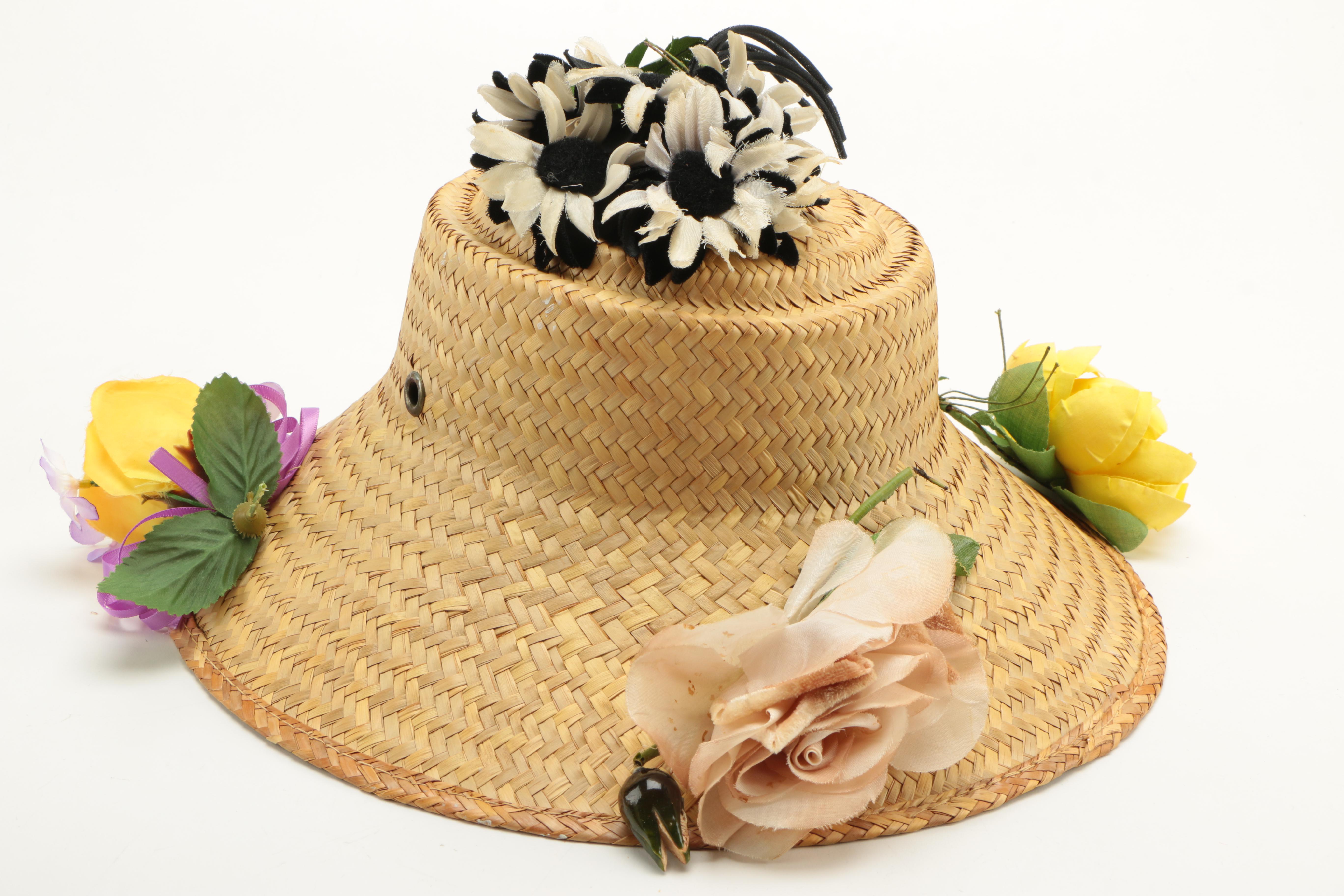 Women's Straw, Raffia and Lace Hats
