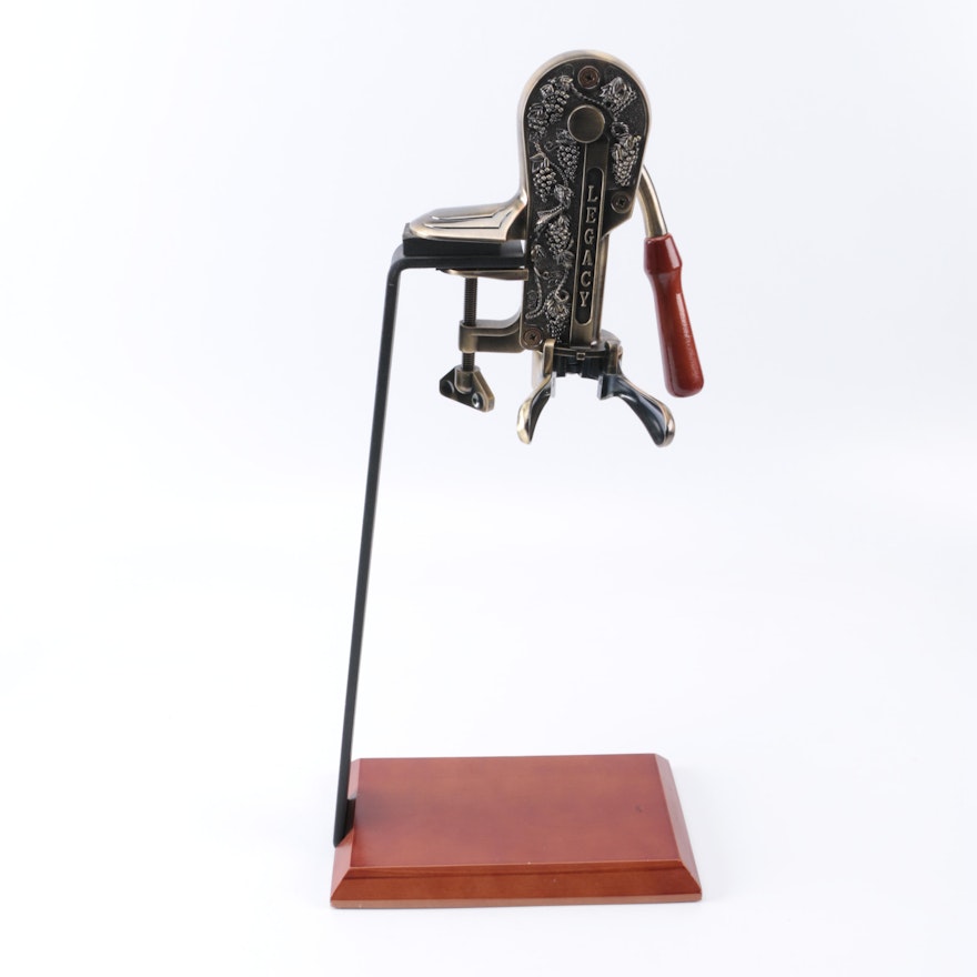 Legacy Corkscrew with Wooden Stand