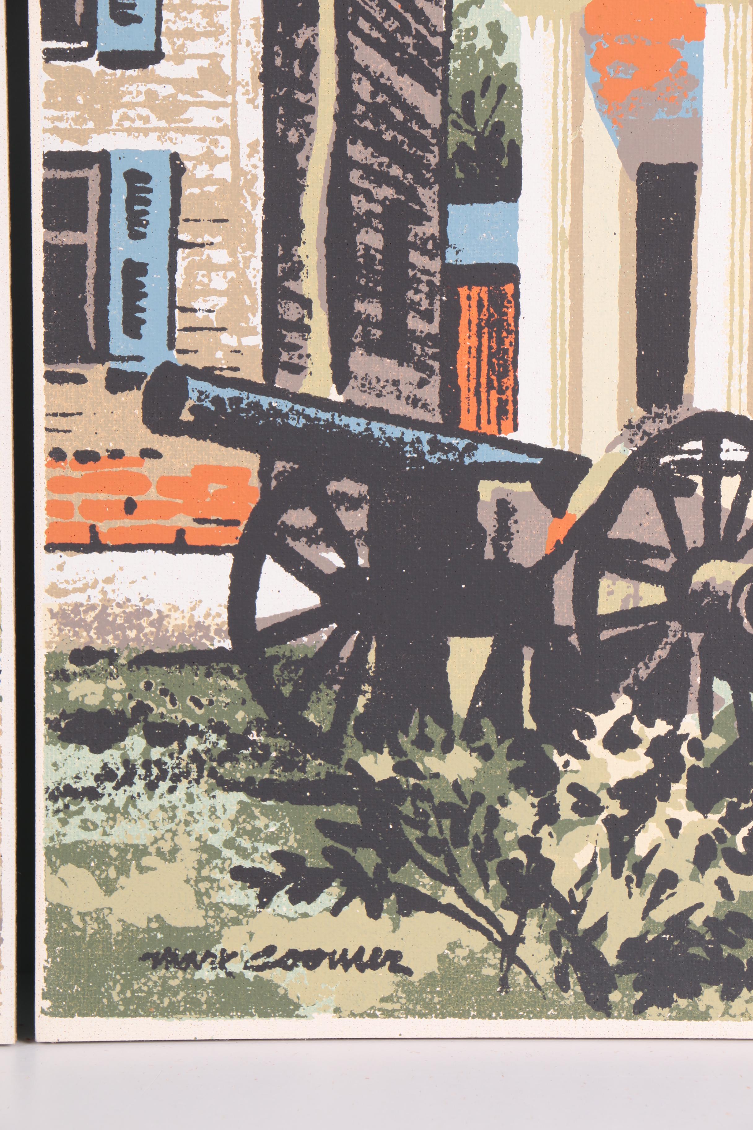 Mark Coomer Serigraphs of Southern and Rural Scenes