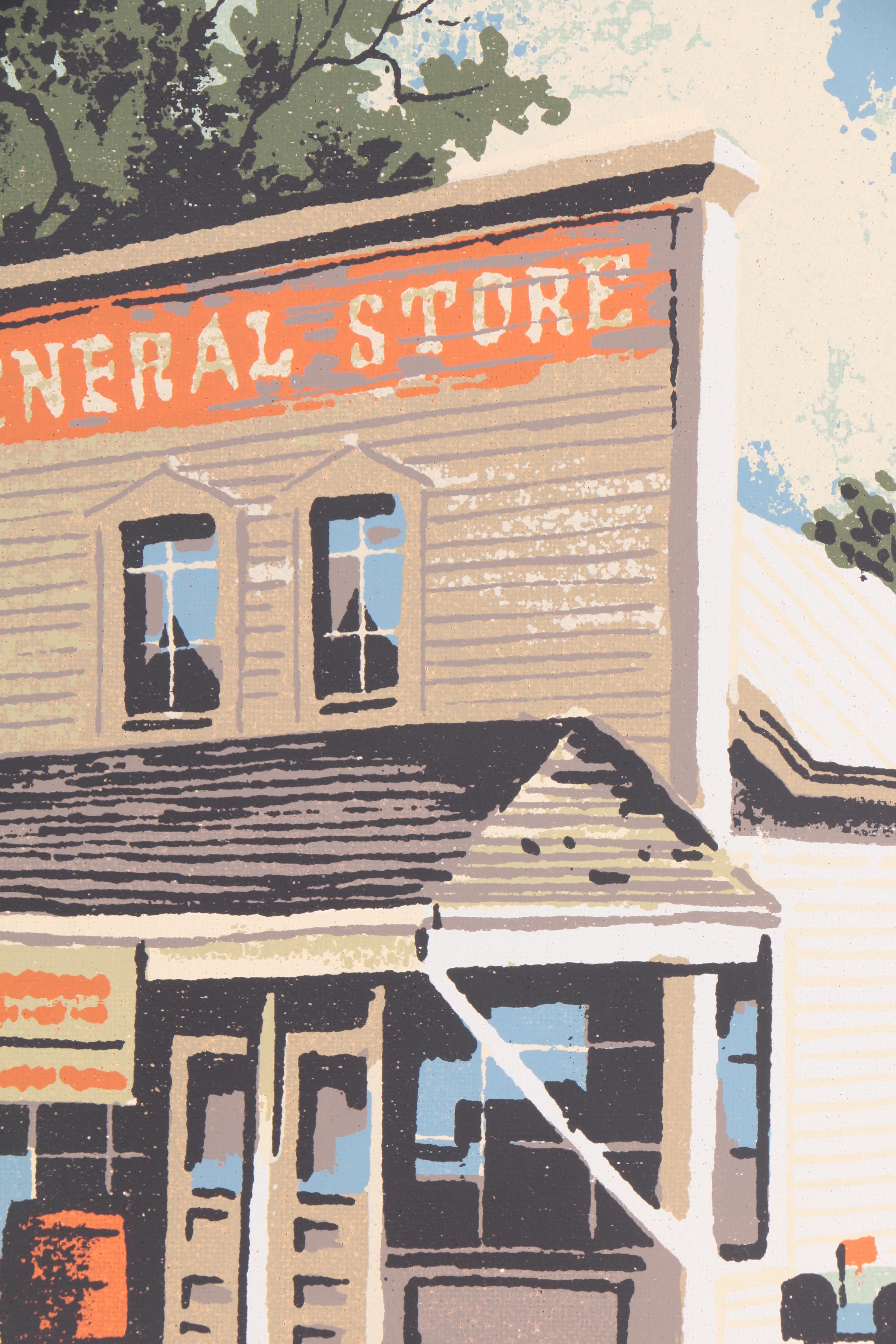 Mark Coomer Serigraphs of Southern and Rural Scenes