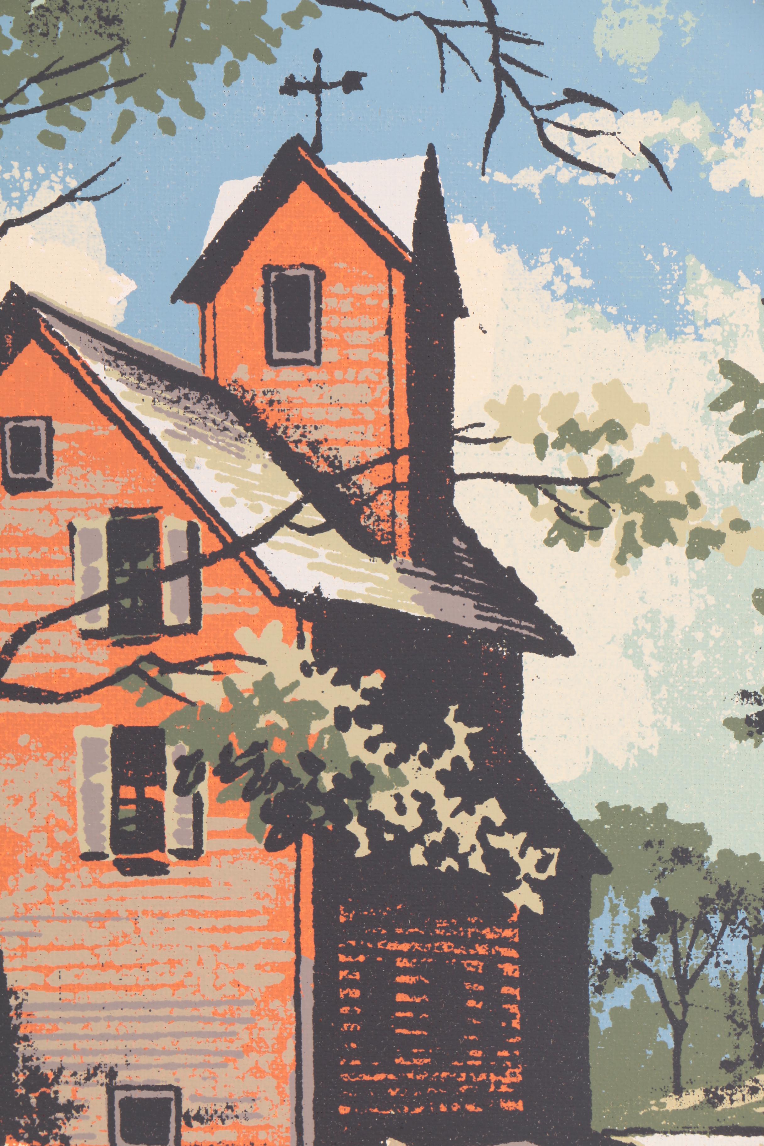 Mark Coomer Serigraphs of Southern and Rural Scenes