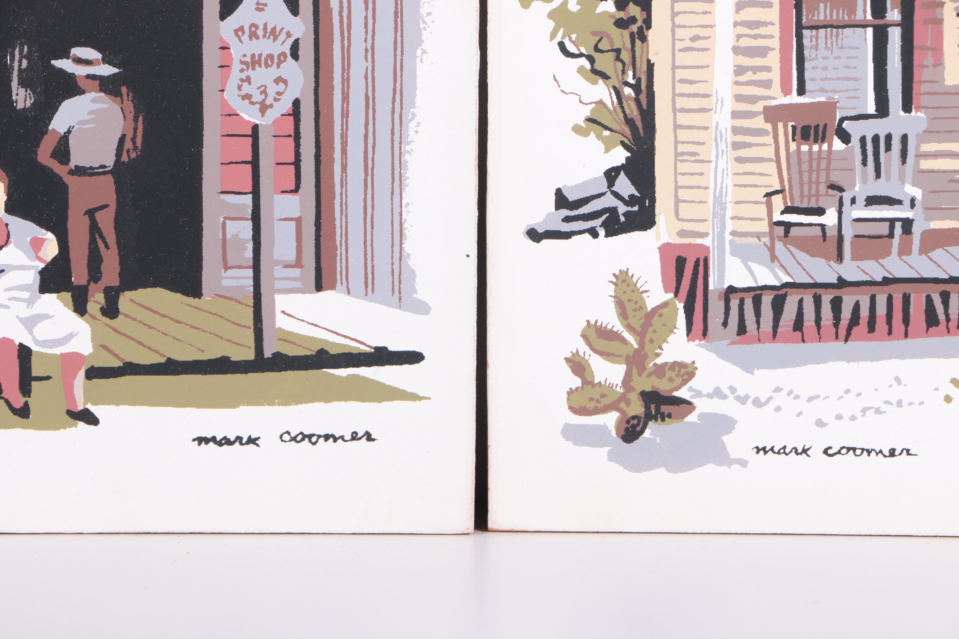 Mark Coomer Serigraphs of Southern and Rural Scenes