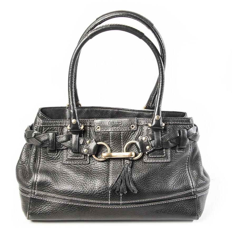 Coach Hamptons Leather Handbag