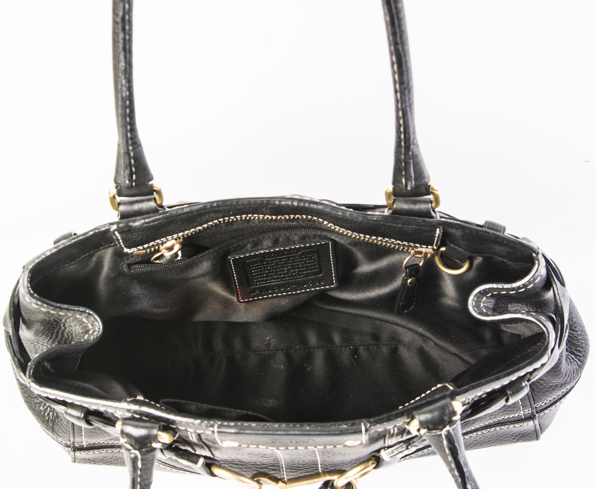 Coach Hamptons Leather Handbag