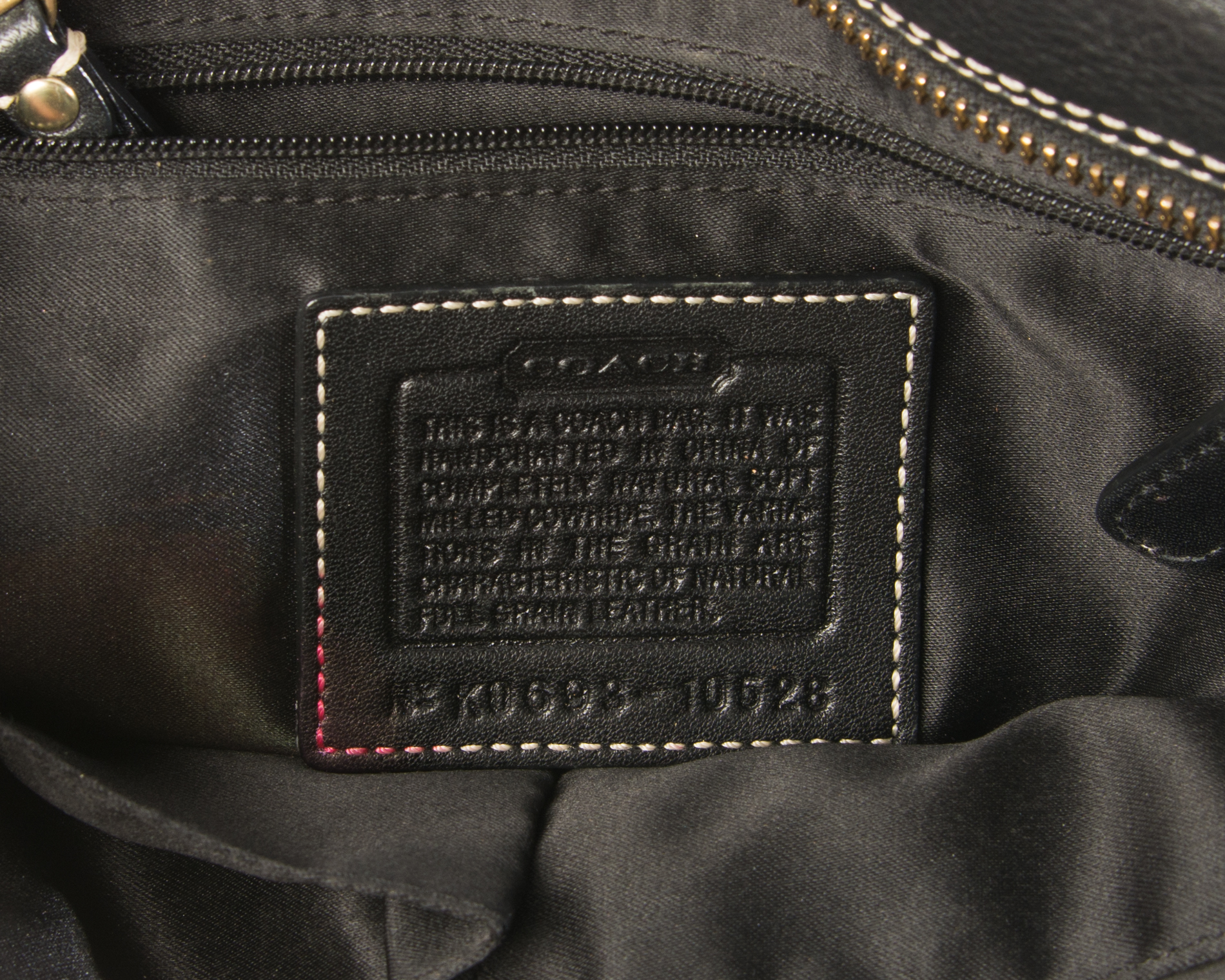 Coach Hamptons Leather Handbag