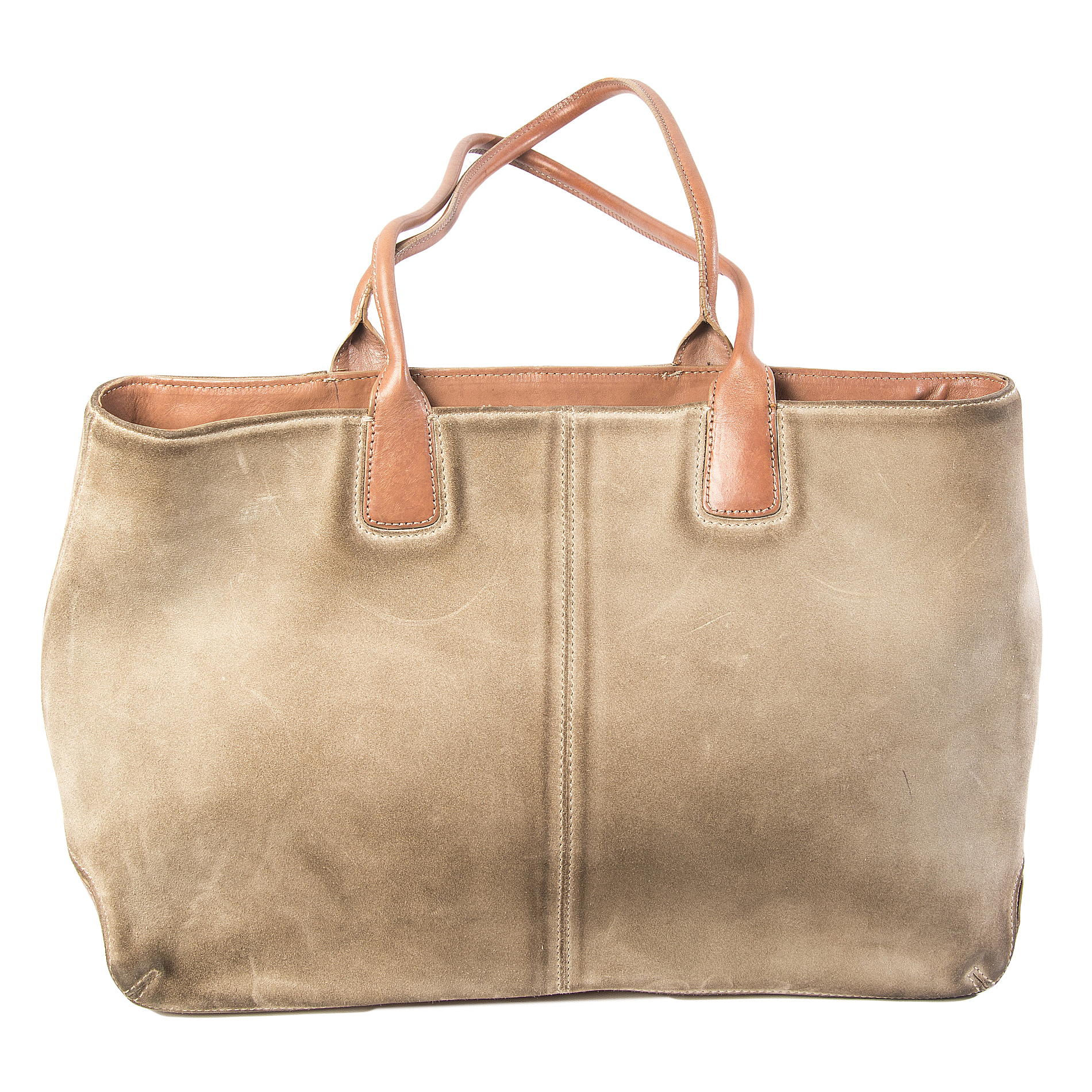 Cole Haan Suede and Leather Tote