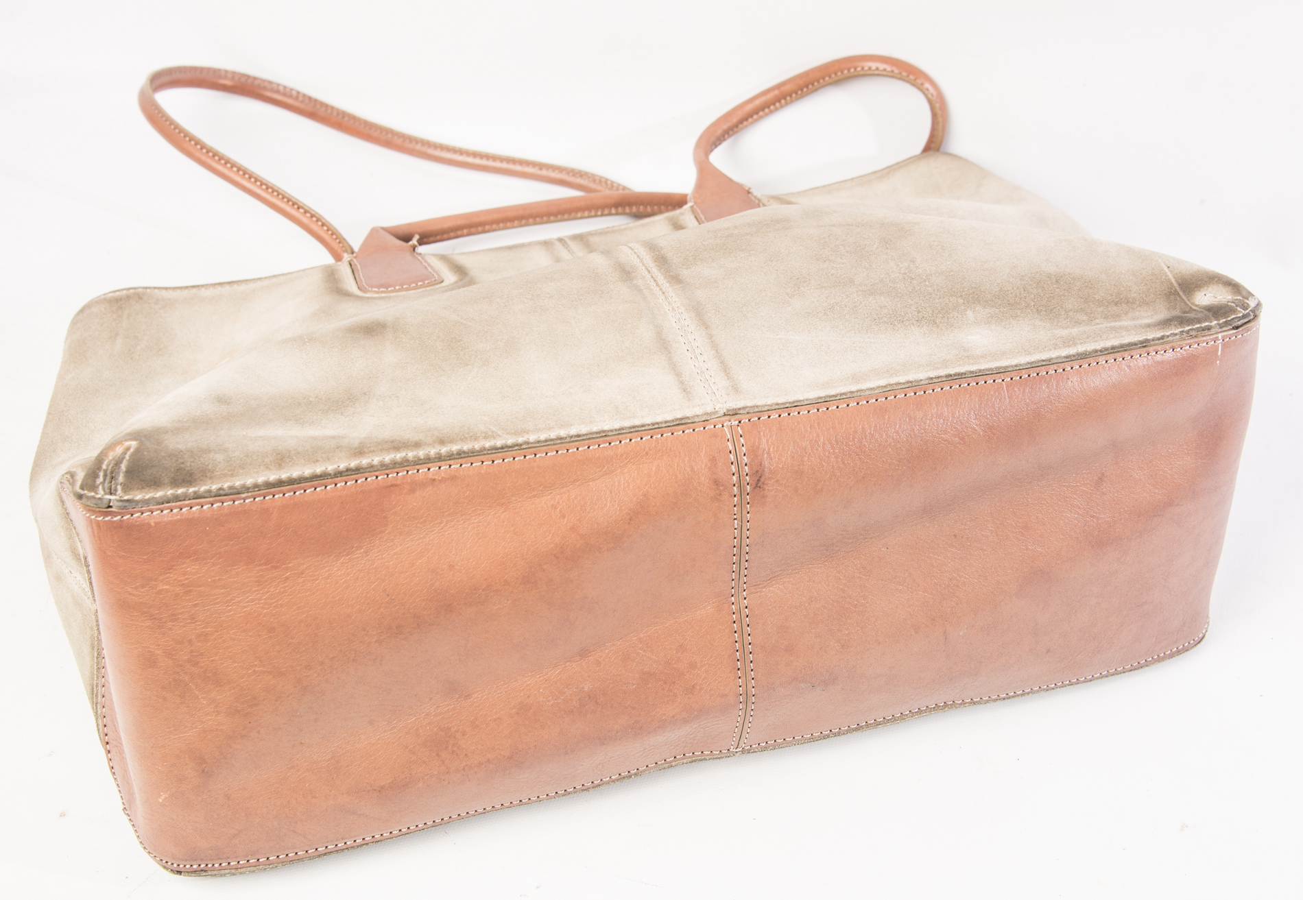 Cole Haan Suede and Leather Tote