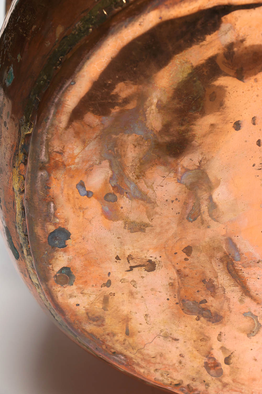 Oval Copper Tub with Handles