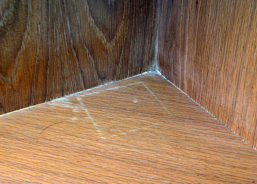 Oak Three Piece Display Cabinet