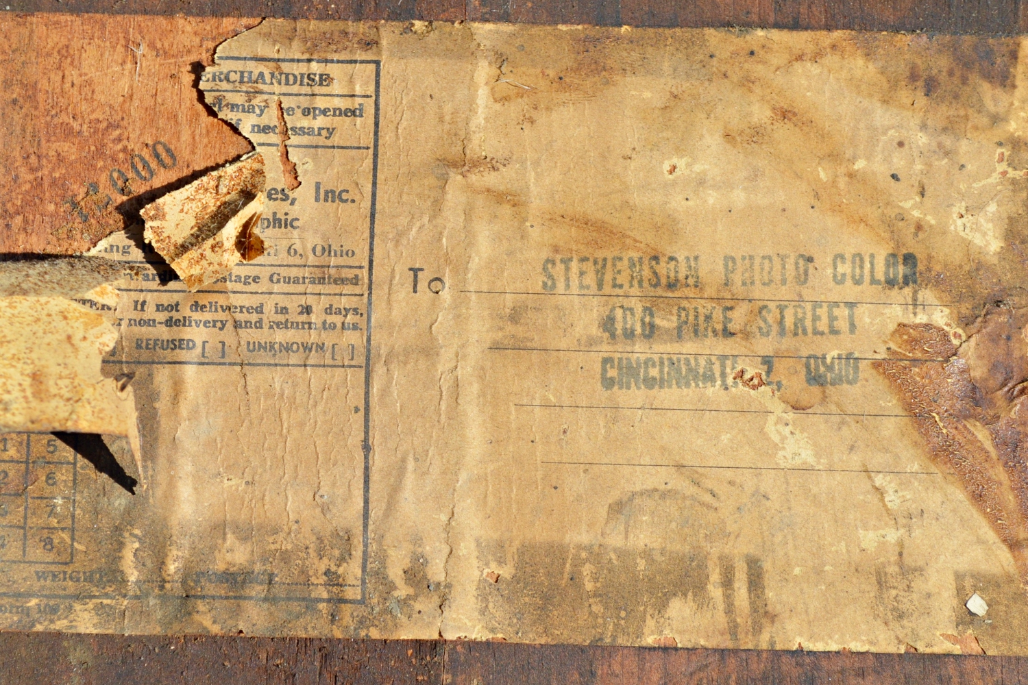 Kodak Vintage Glass Plate Shipping Boxes