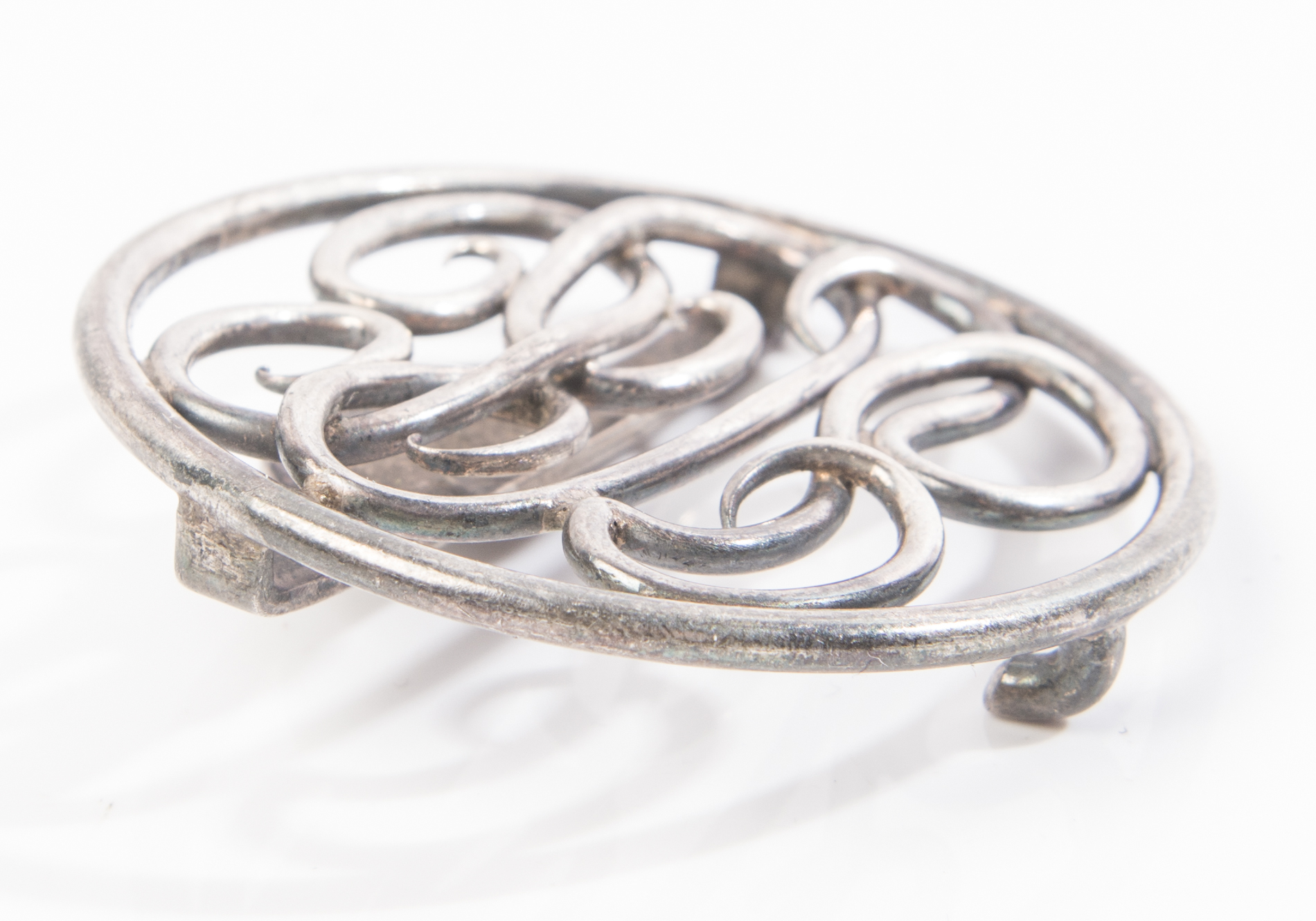 Sterling Monogram Belt Buckle