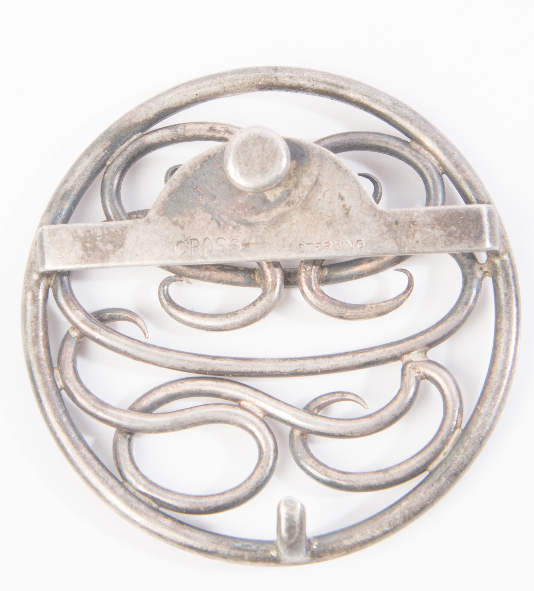 Sterling Monogram Belt Buckle
