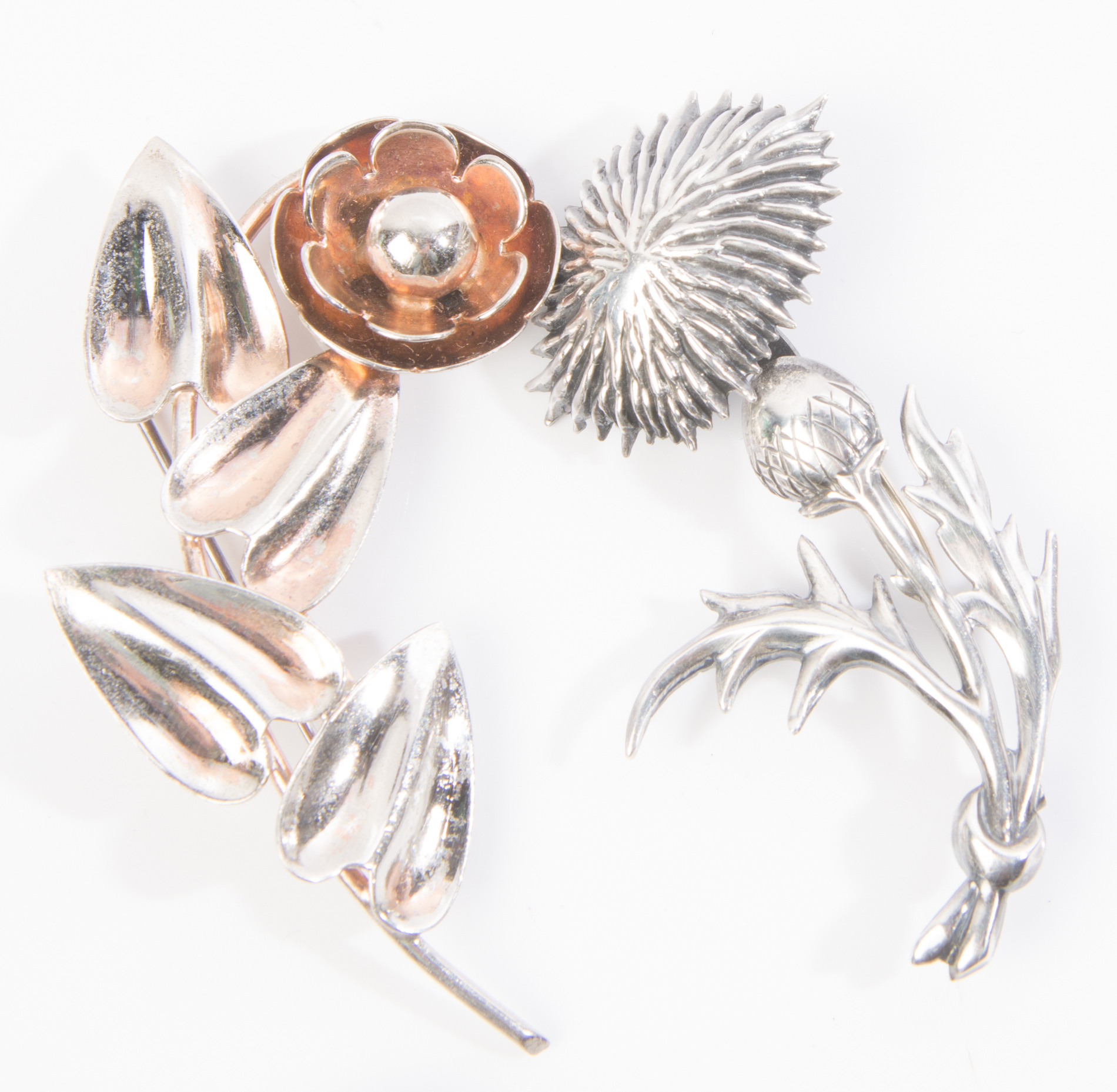 Sterling Silver Brooches