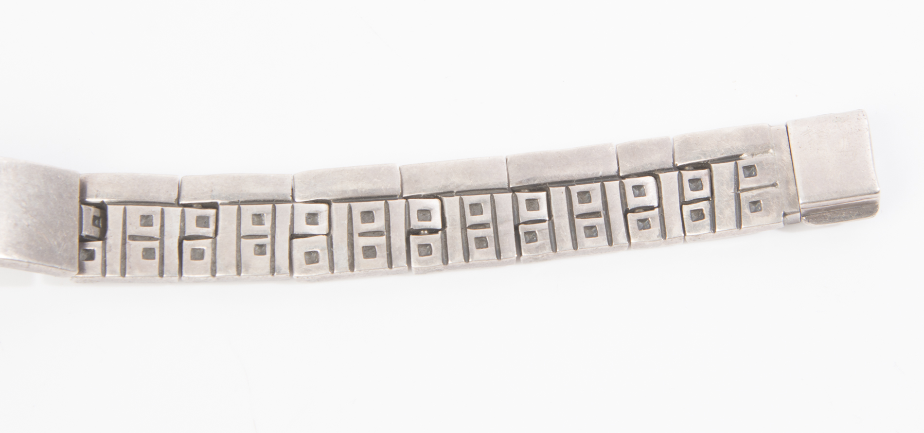 Sterling Southwestern Style ID Bracelet
