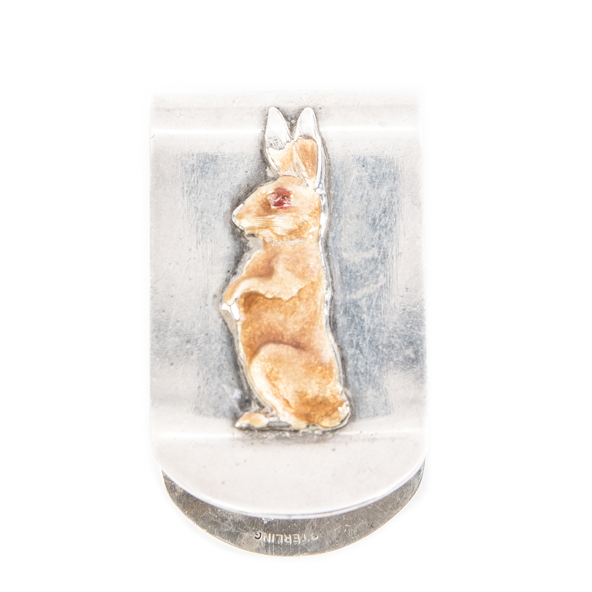 Vintage Sterling Silver Money Clip