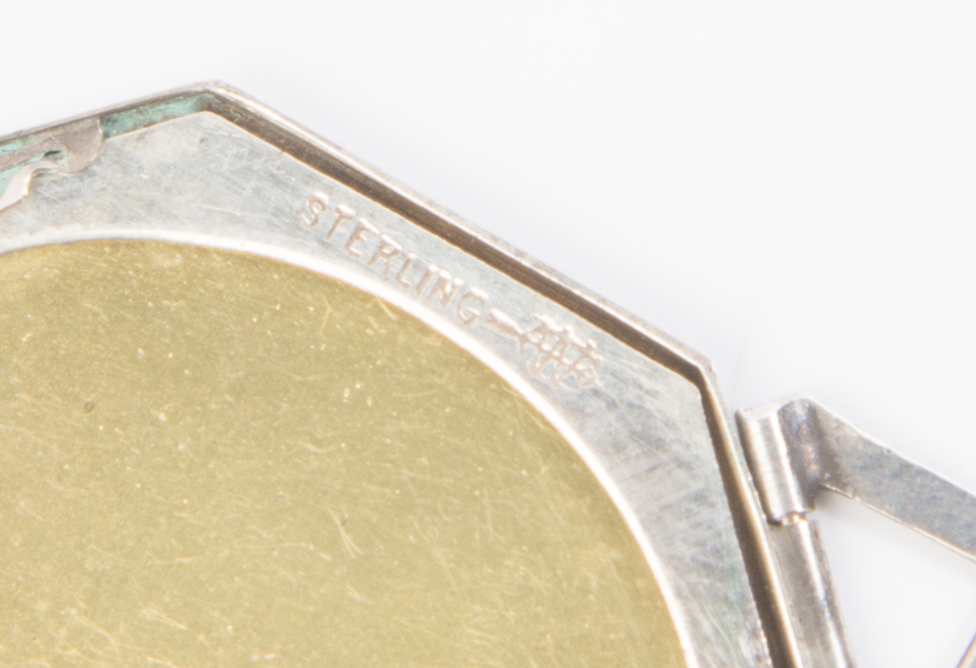 Sterling Silver Monogrammed Locket