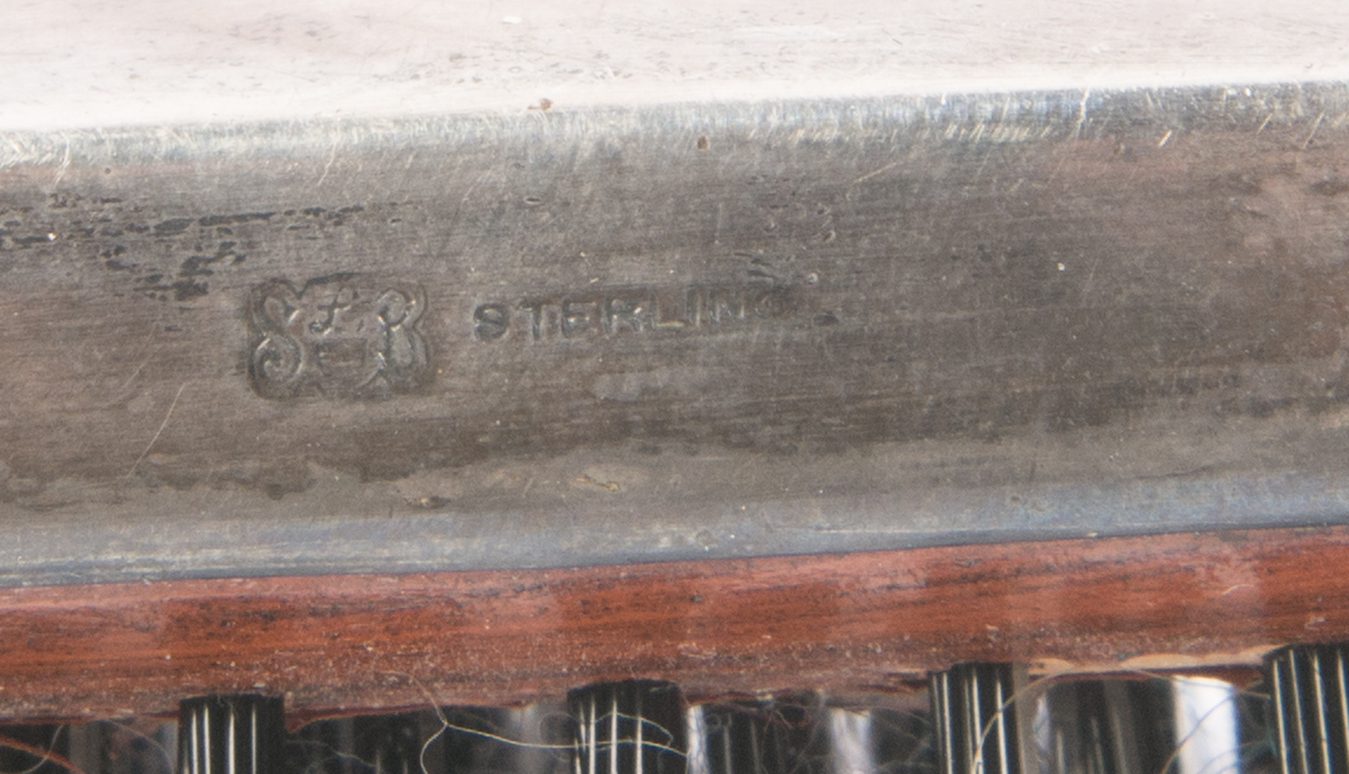 Men's Sterling Hairbrush