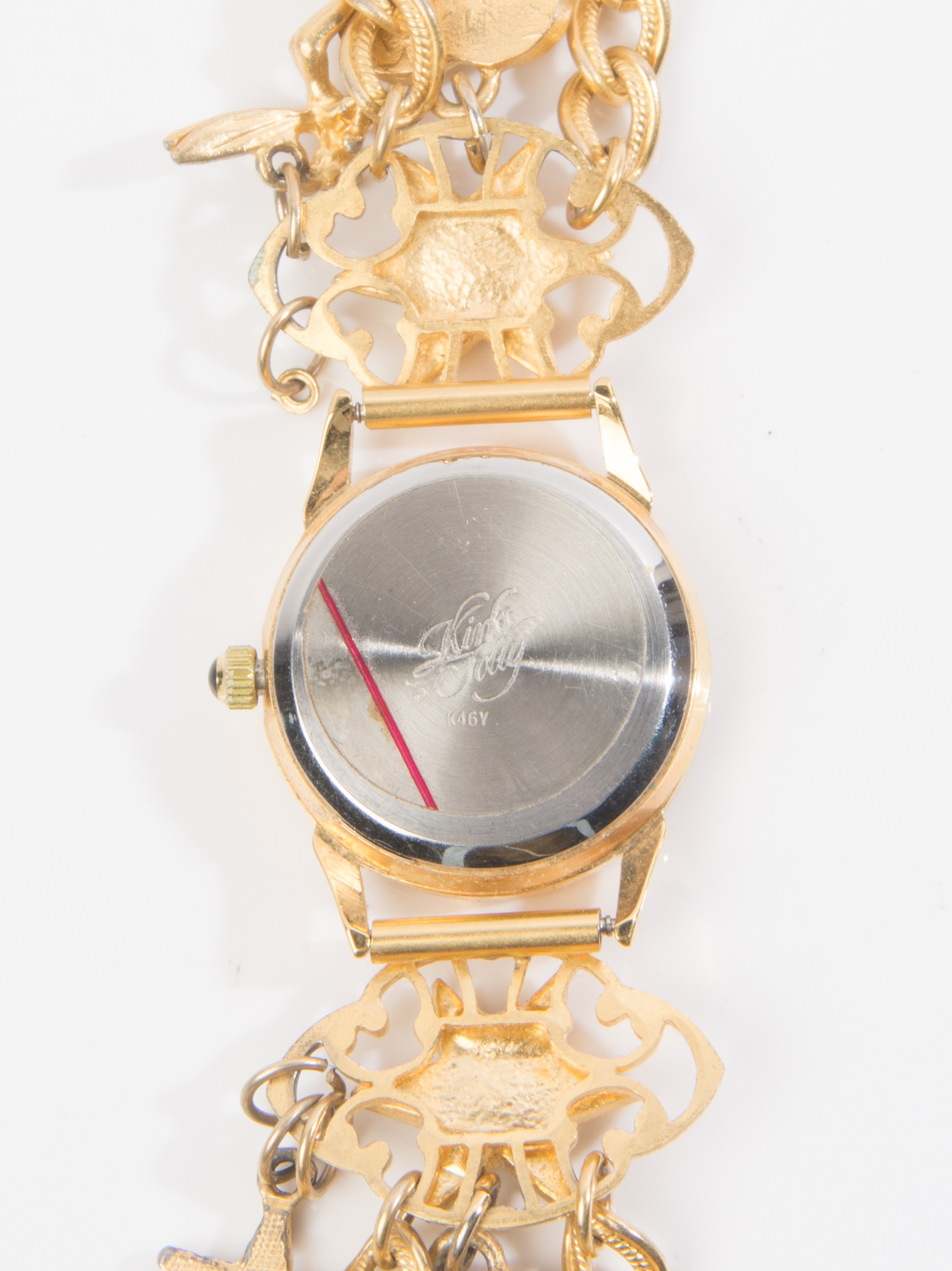 Gold Tone Kirk's Folly Moon Phase Watch