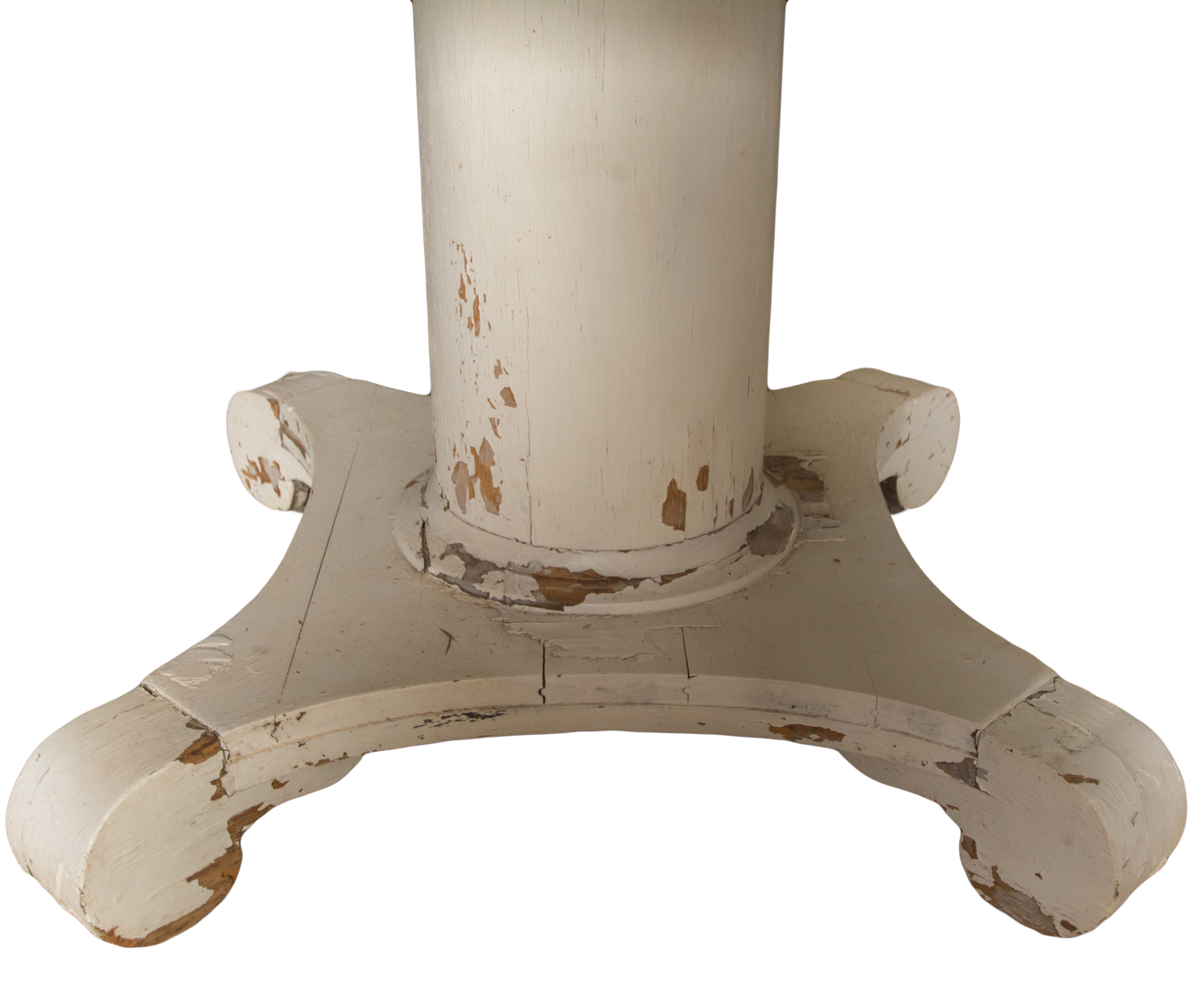 Antique Pedestal Dining Table by Watsontown Table and Furniture Co.