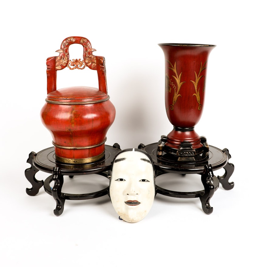 Collection of Assorted Asian Home Decor